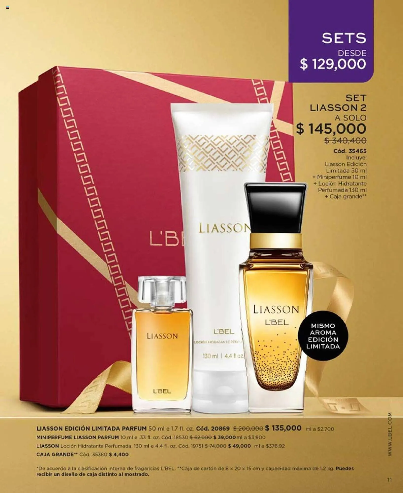 Catalogo de Catálogo L'bel 1 de diciembre al 31 de diciembre 2023 - Pag 11