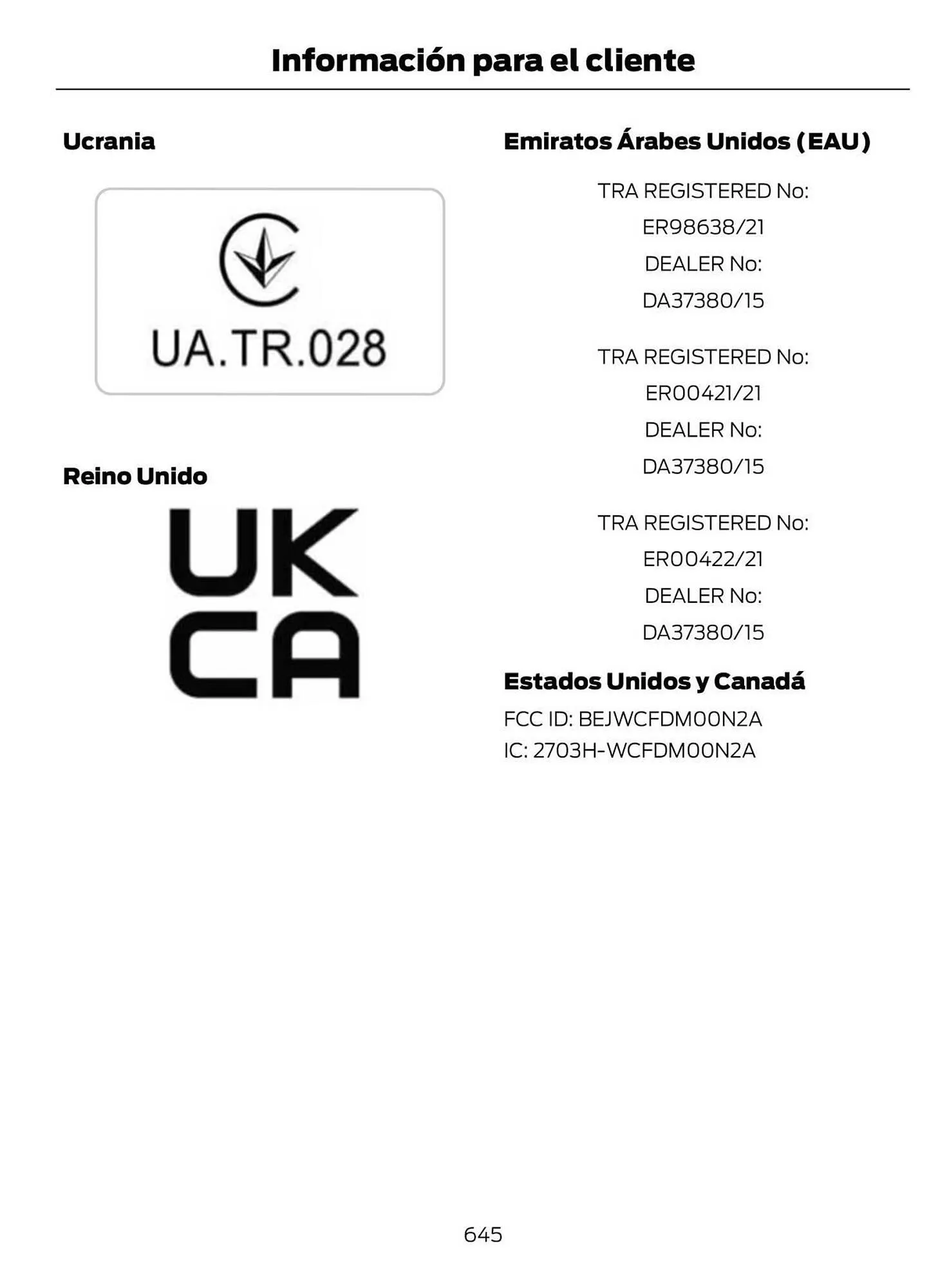 Catalogo de Catálogo Ford 29 de octubre al 29 de octubre 2025 - Pag 647