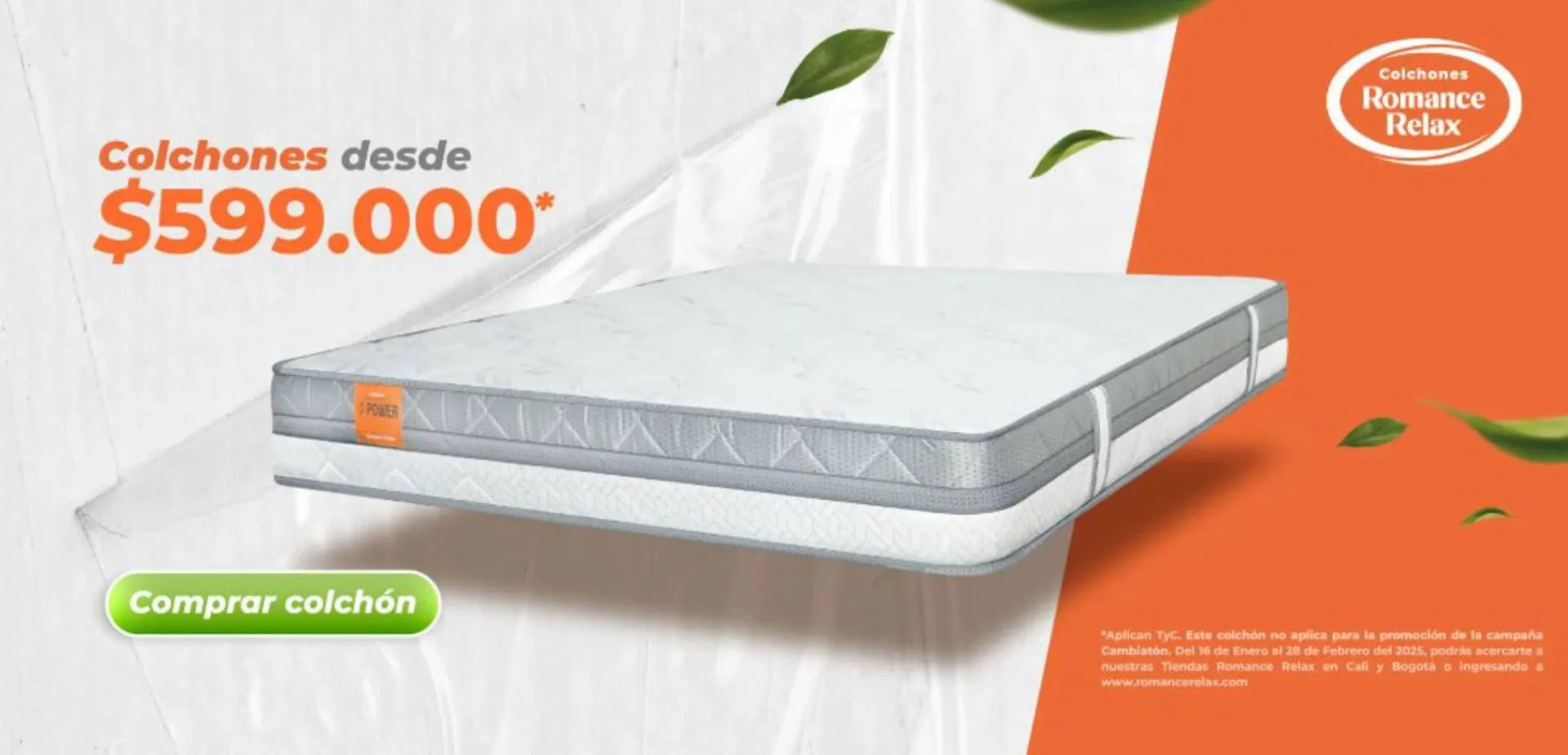 Catalogo de Catálogo Colchones Romance Relax 24 de enero al 1 de marzo 2025 - Pag 4