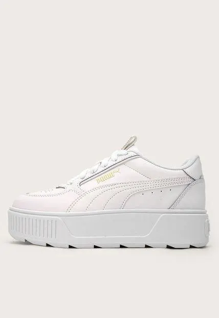 Tenis Lifestyle Blanco-Dorado Puma Karmen Rebelle