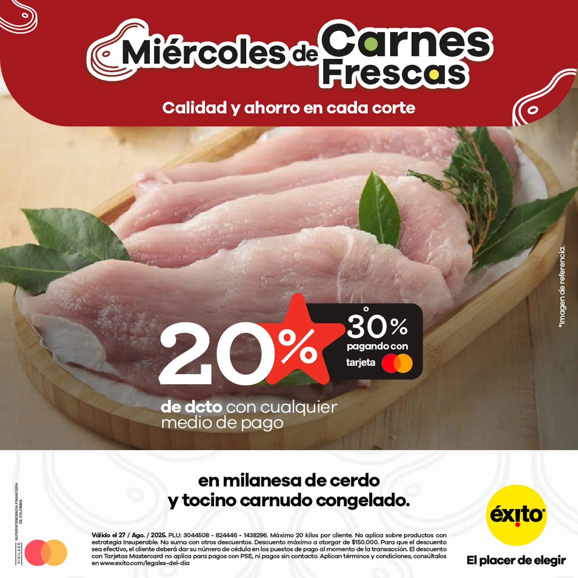 Catalogo de Catálogo Éxito 27 de agosto al 27 de agosto 2025 - Pag 1