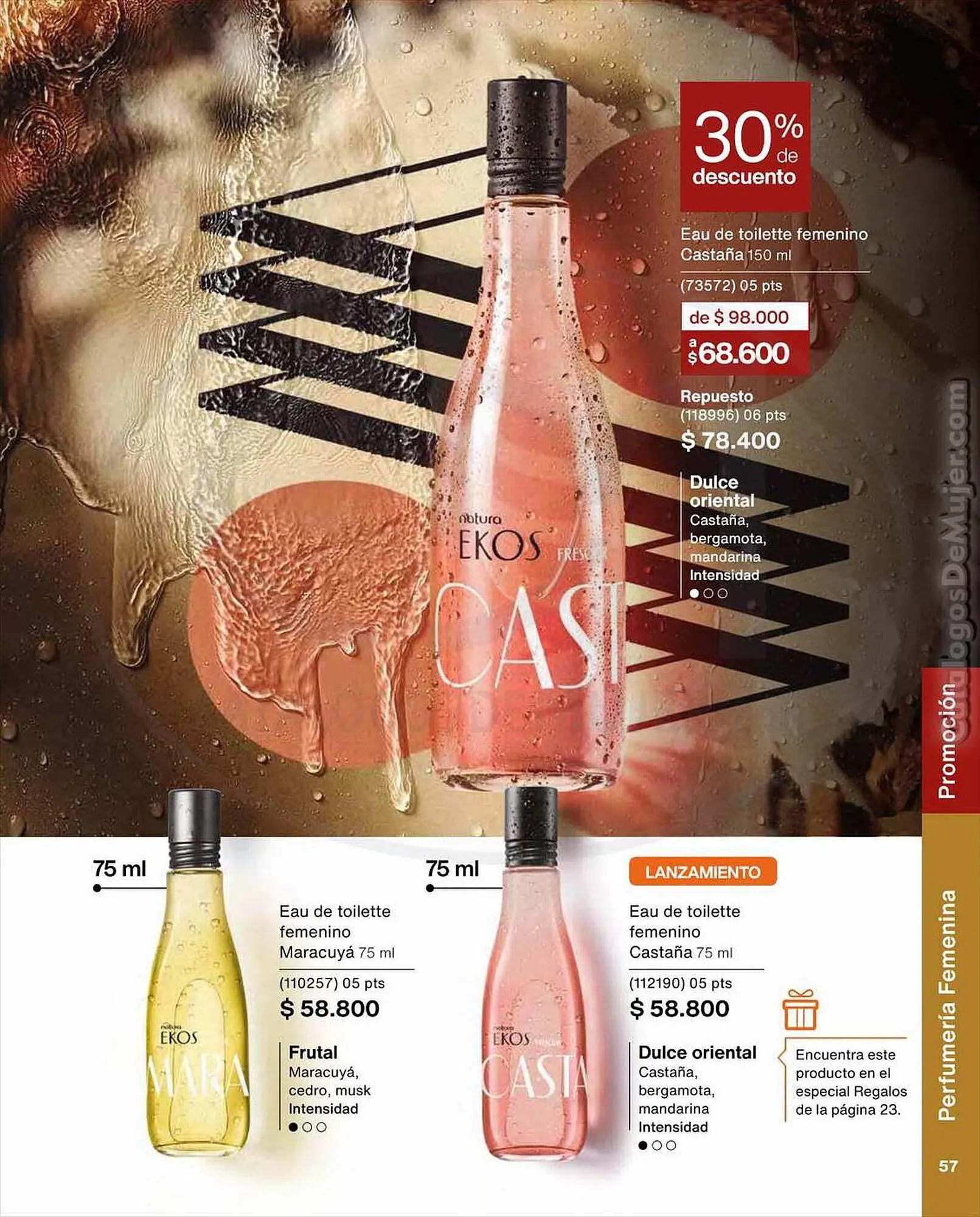 Catalogo de Catálogo Natura 31 de agosto al 2 de septiembre 2023 - Pag 57