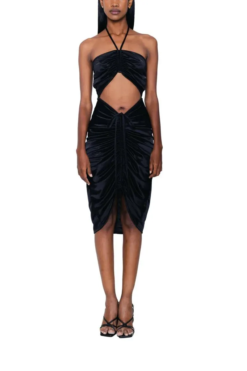 TIHANA DRESS BLACK