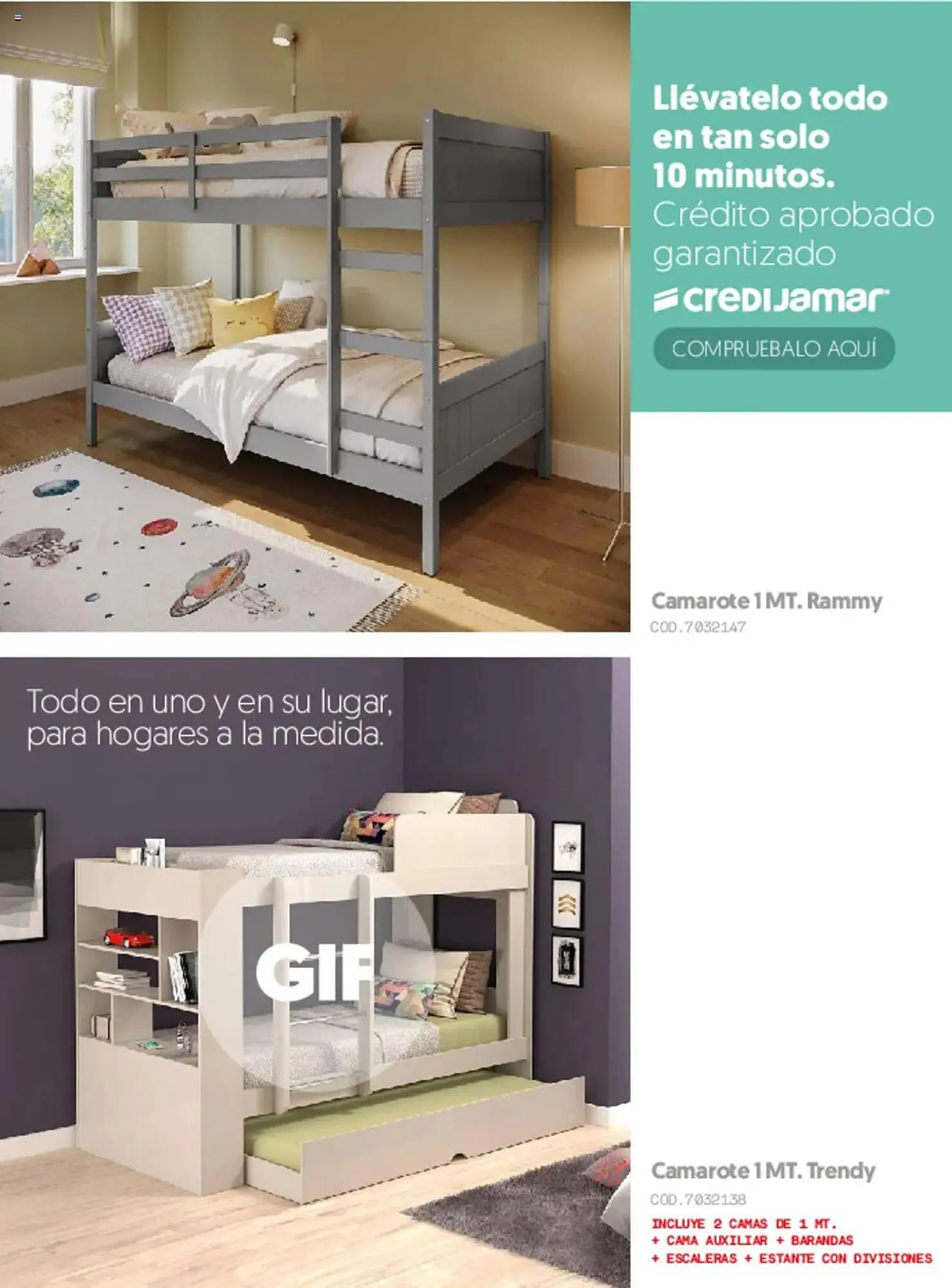 Catalogo de Catálogo Muebles Jamar 8 de marzo al 31 de marzo 2025 - Pag 23