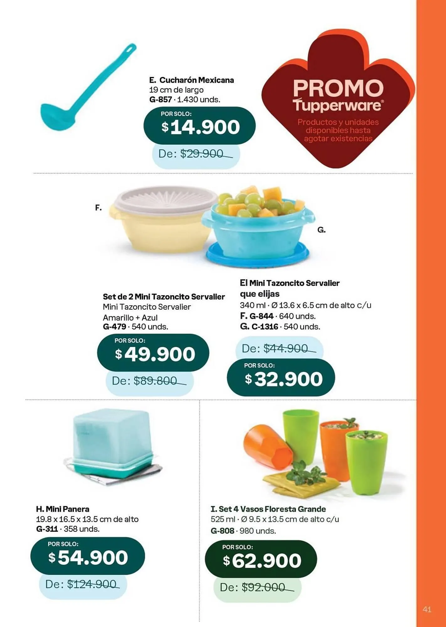 Catalogo de Catálogo Tupperware 19 de noviembre al 31 de diciembre 2024 - Pag 41