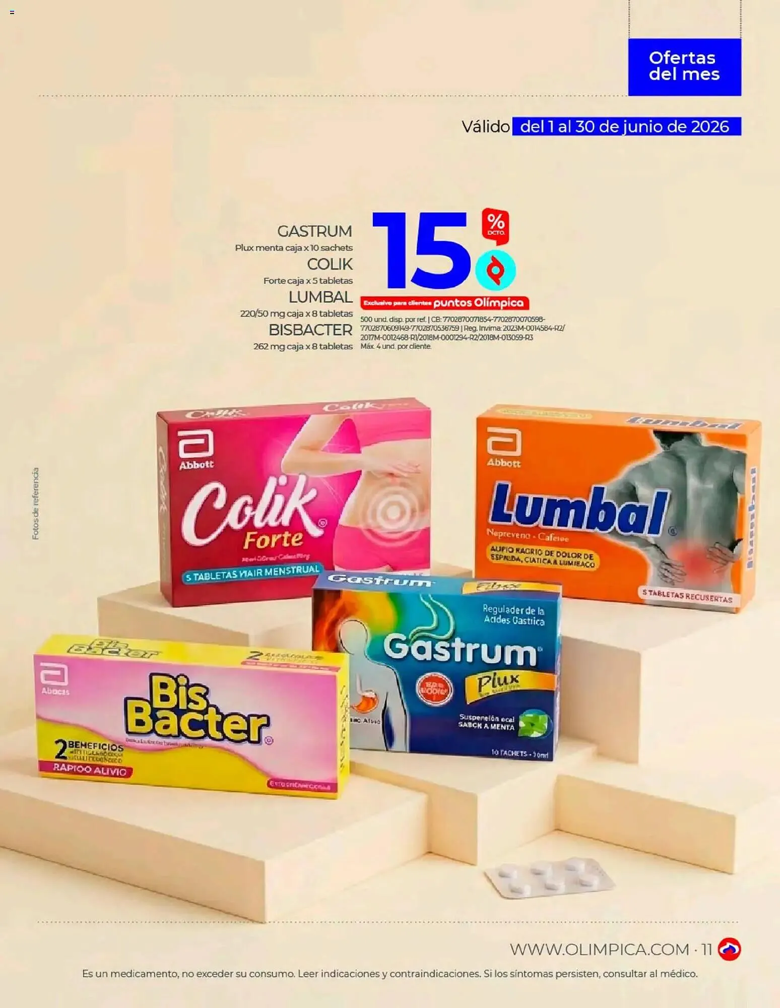 Catalogo de Catálogo Olímpica 1 de junio al 30 de junio 2026 - Pag 11