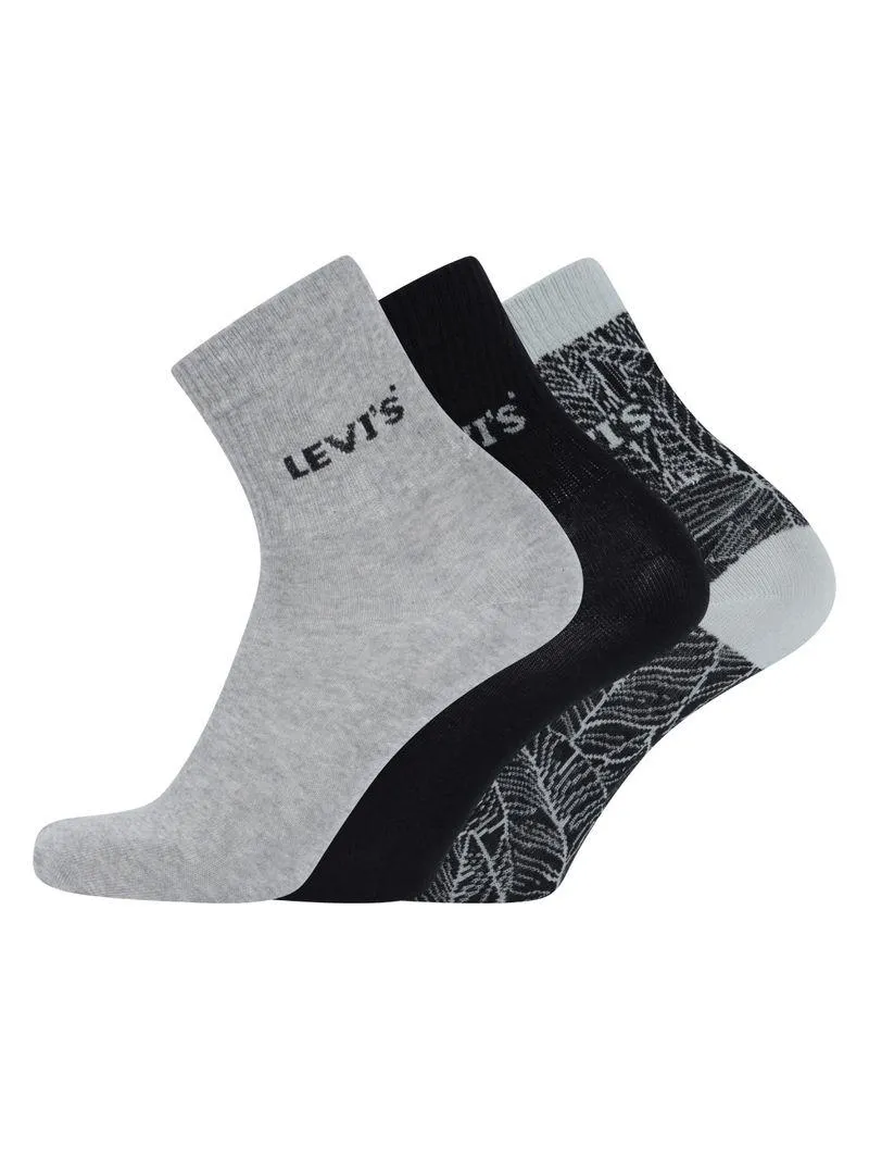 Medias Levi’S® 3 Pack Shorty Cut Para Hombre