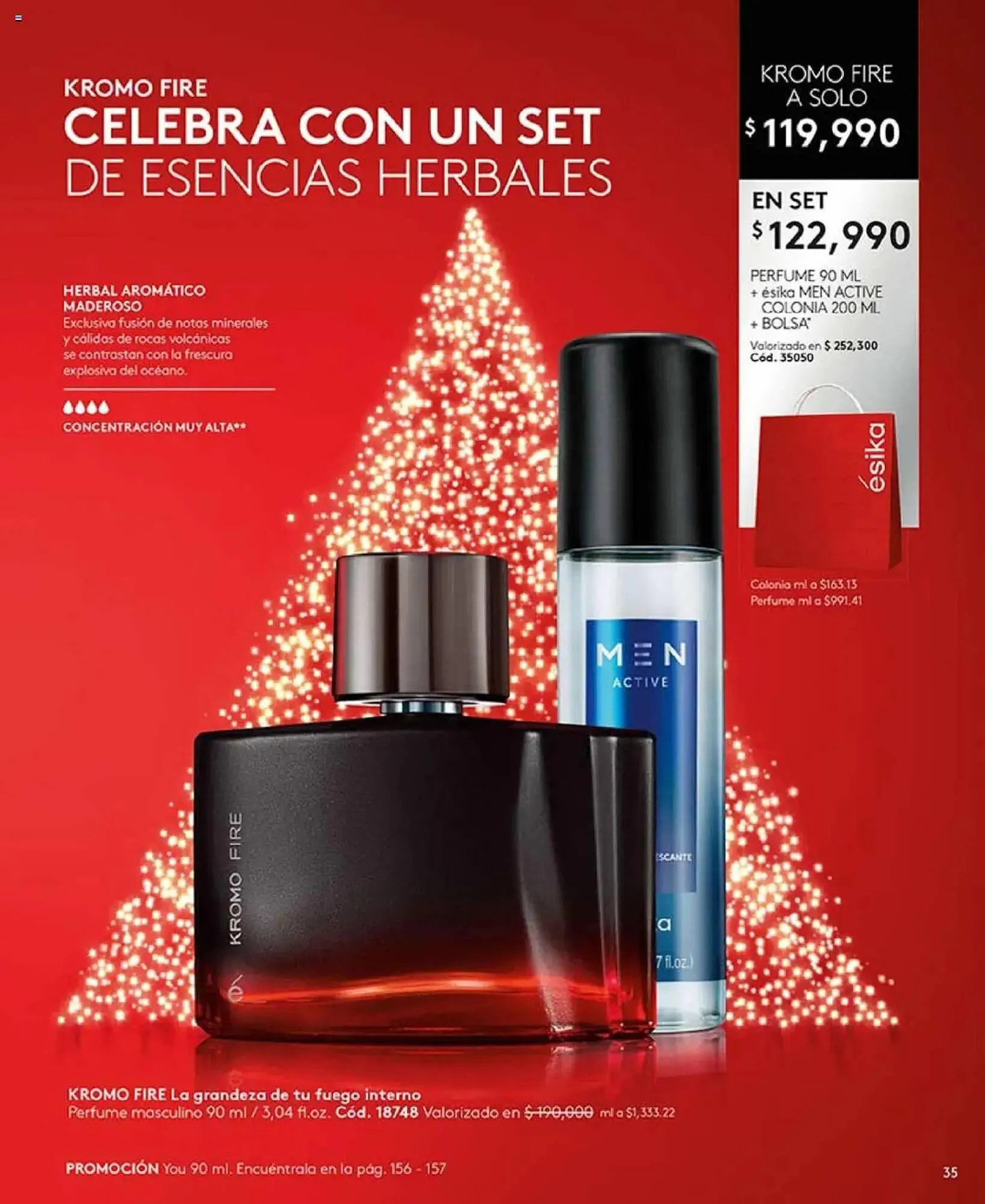 Catalogo de Catálogo Ésika 14 de octubre al 31 de diciembre 2025 - Pag 35