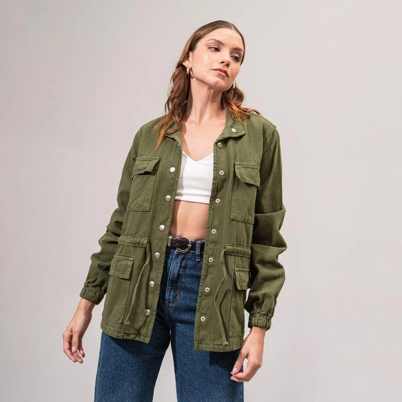 Chaqueta Oversize Larga Enti