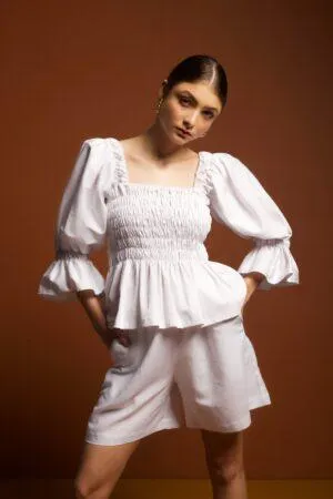 Blusa Margie Blanca Venta Final