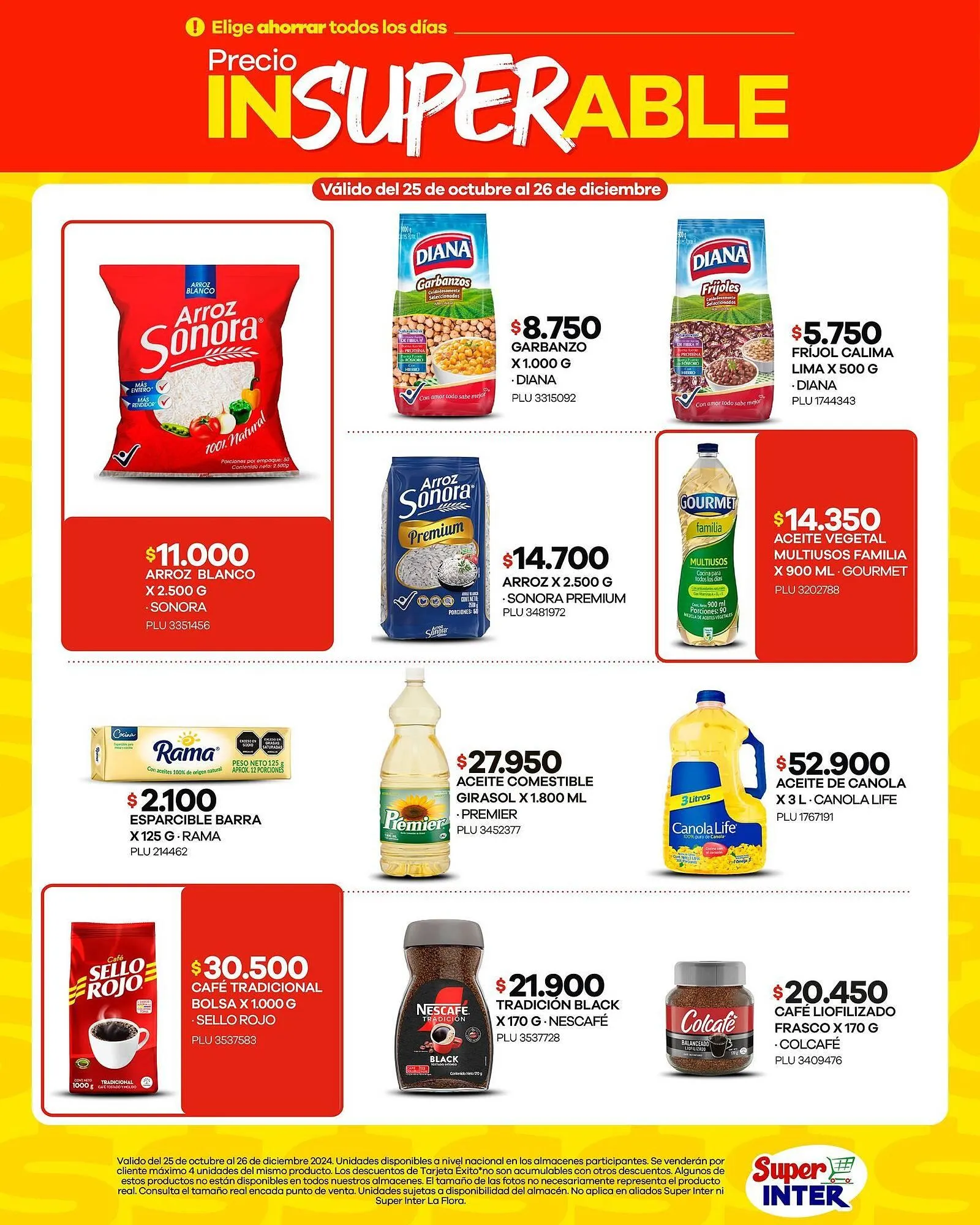 Catalogo de Catálogo Super Inter 26 de octubre al 26 de diciembre 2024 - Pag 1