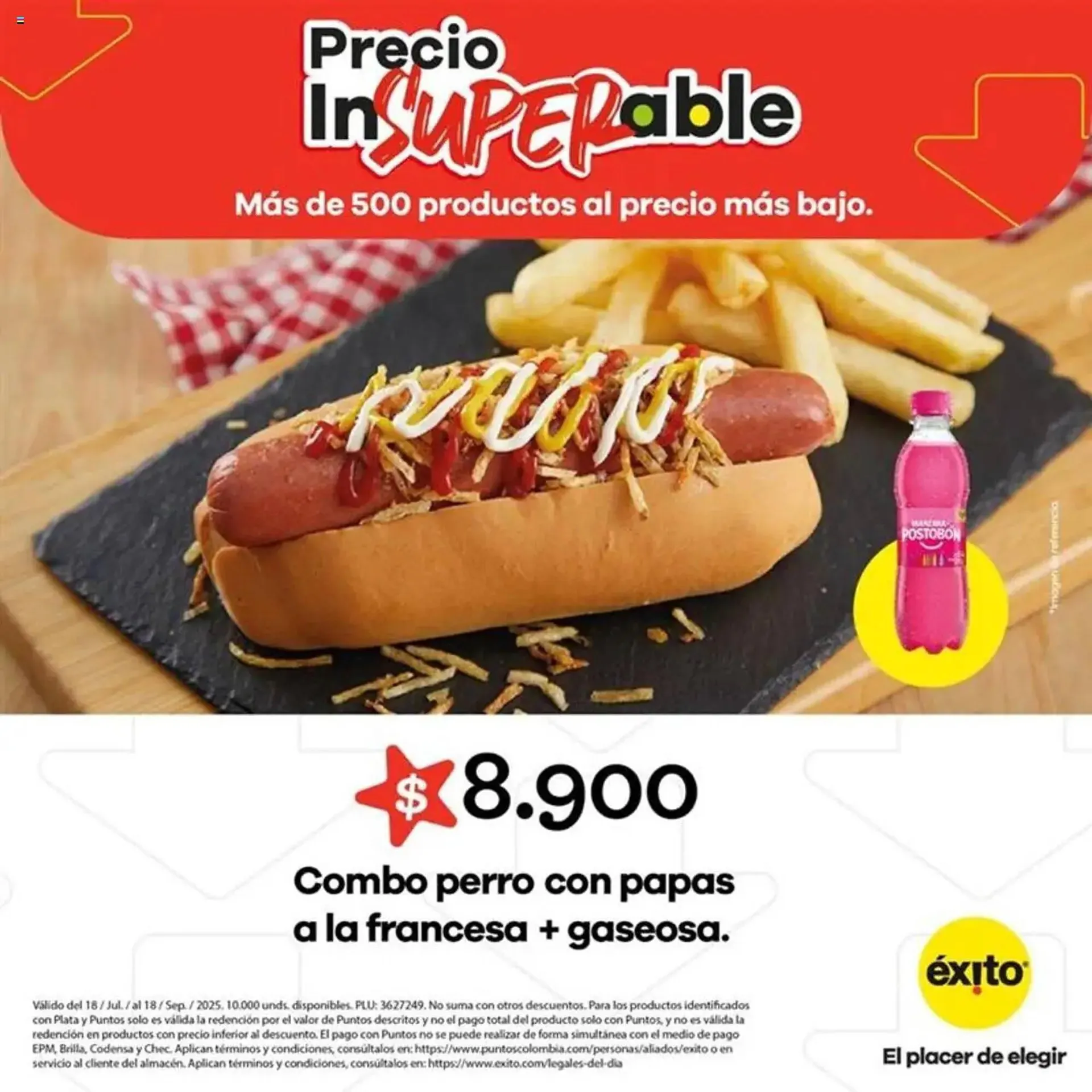 Catalogo de Catálogo Éxito 18 de julio al 19 de septiembre 2025 - Pag 1