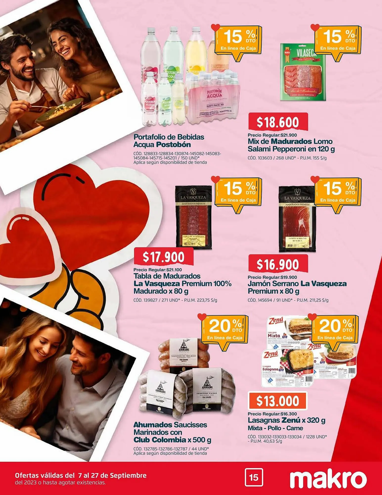 Catalogo de Catálogo Makro 7 de septiembre al 27 de septiembre 2023 - Pag 15