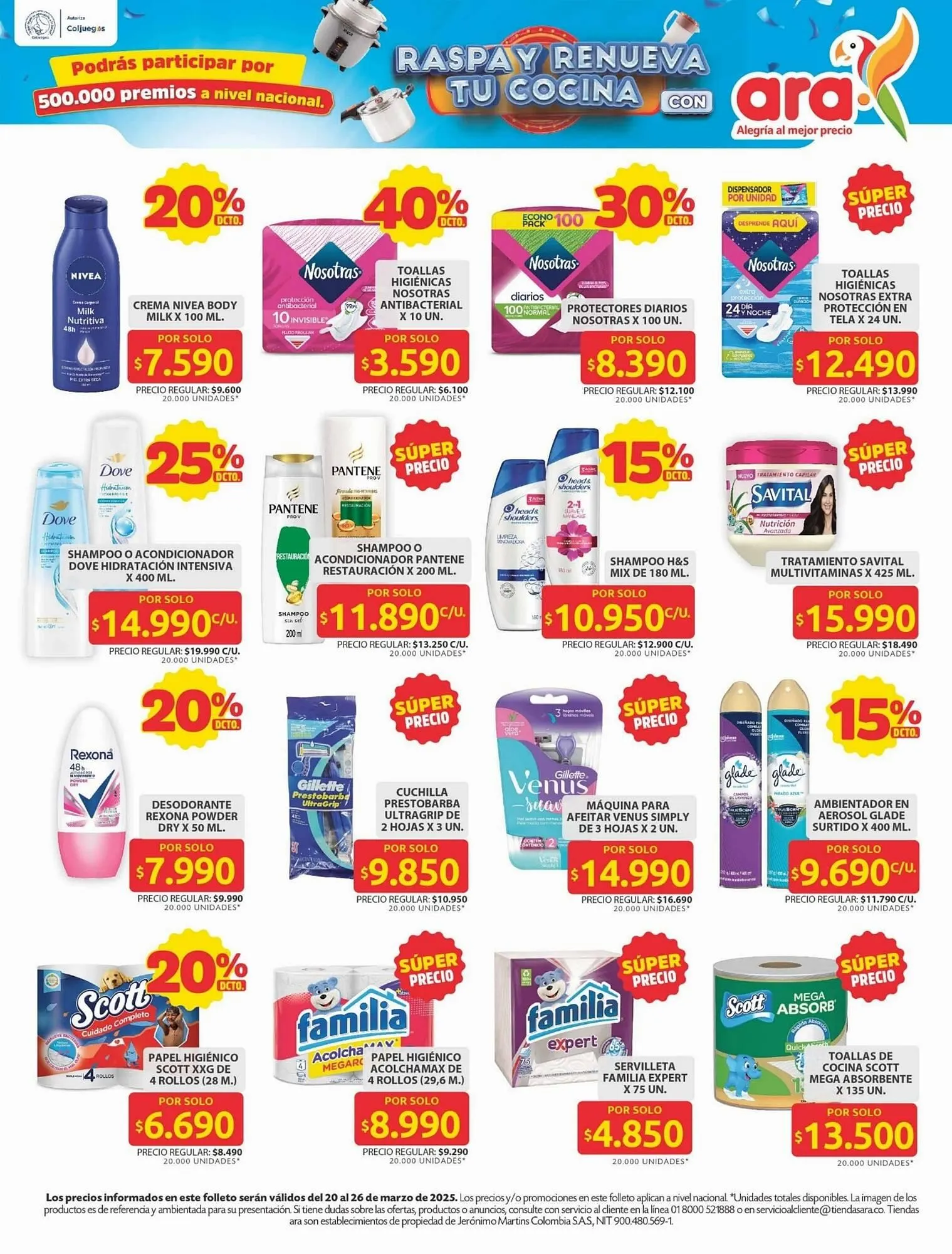 Catalogo de Catálogo Ara 20 de marzo al 26 de marzo 2025 - Pag 13