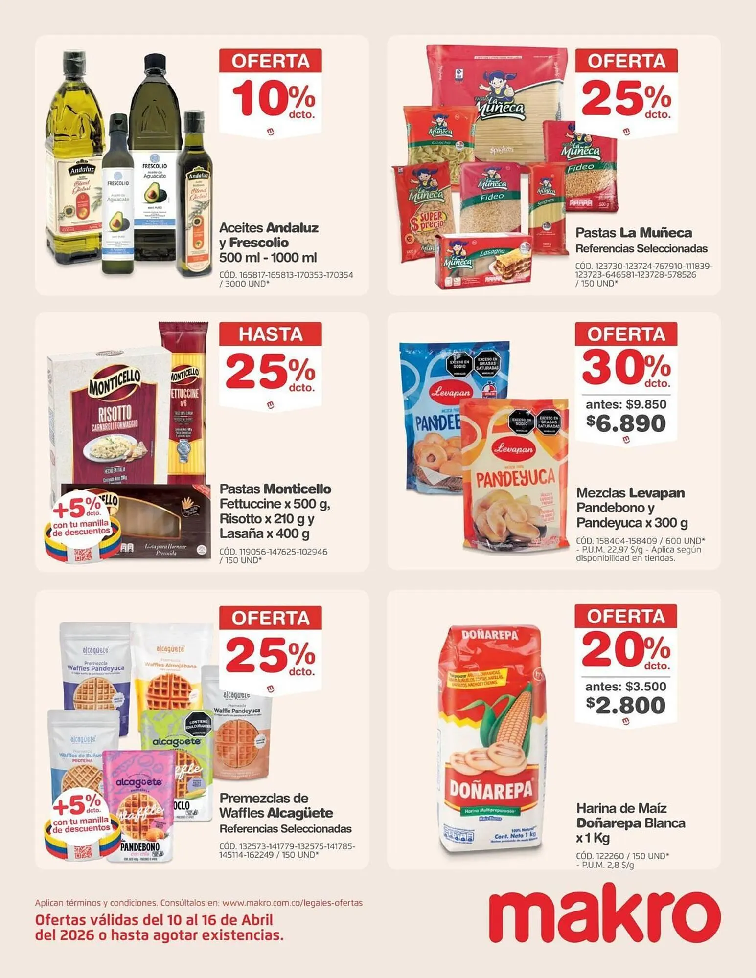 Catalogo de Catálogo Makro 10 de abril al 16 de abril 2026 - Pag 12