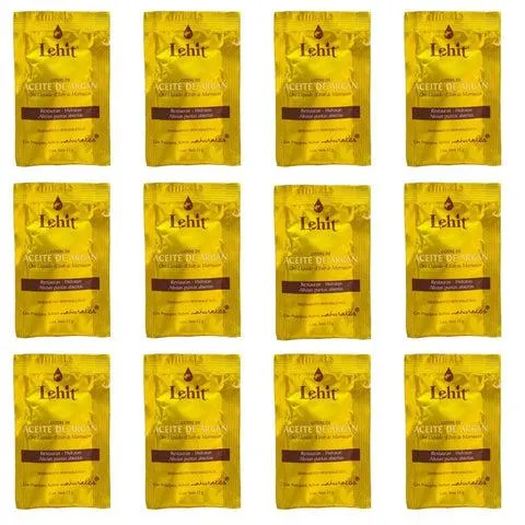 Aceite de argán sobre de 12 gr