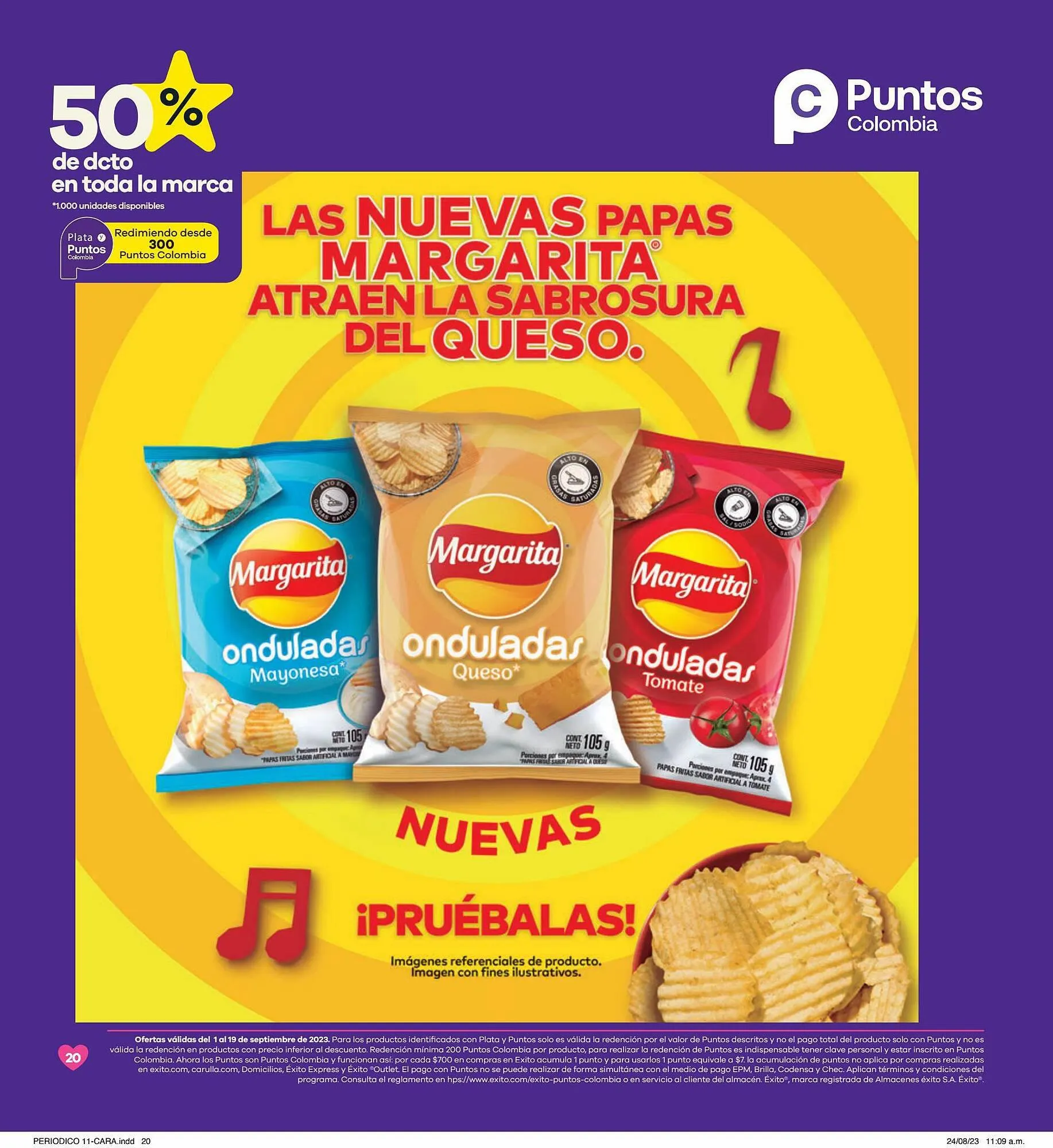 Catalogo de Catálogo Éxito 1 de septiembre al 19 de septiembre 2023 - Pag 20