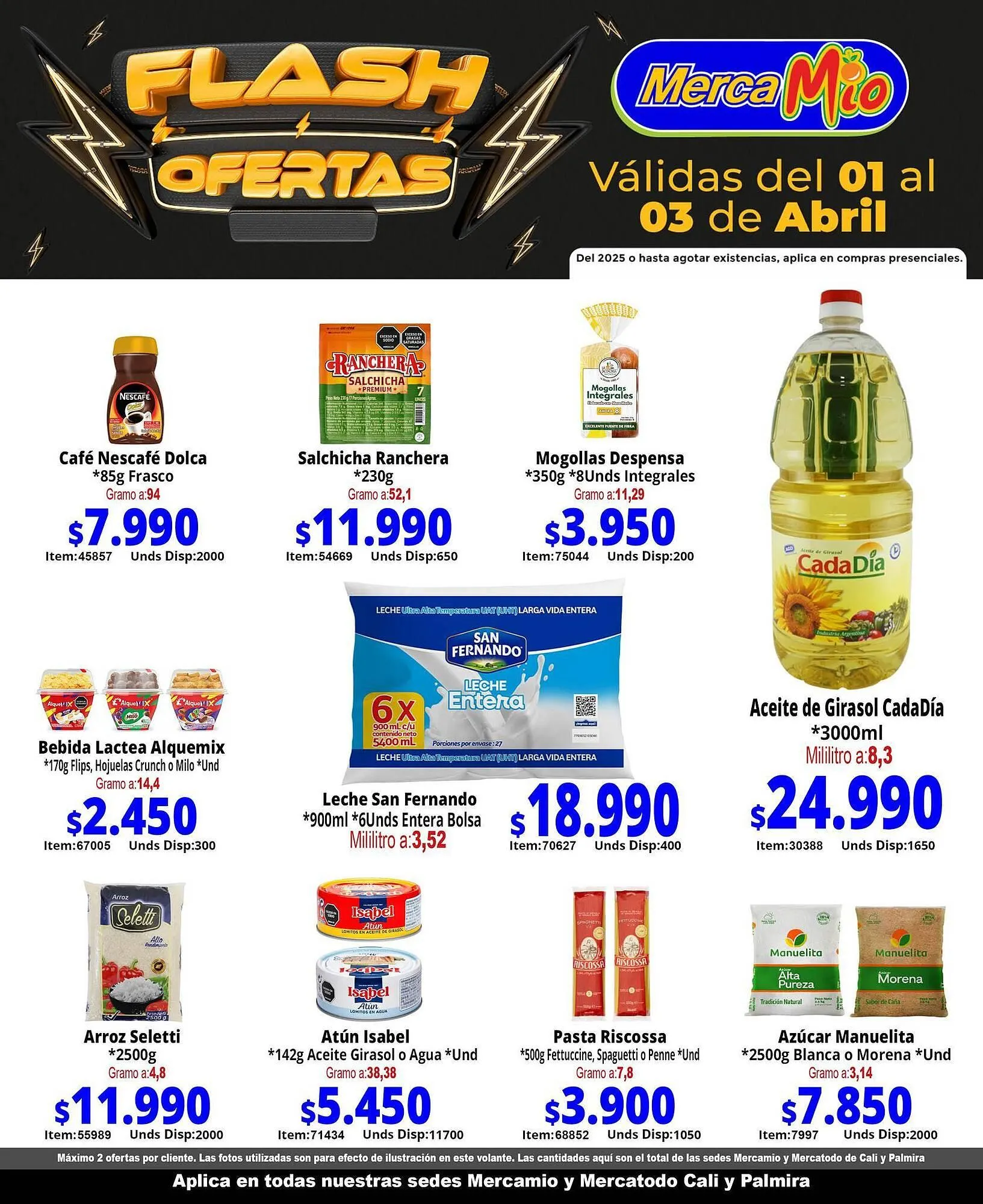 Catalogo de Catálogo MercaTodo 1 de abril al 3 de abril 2025 - Pag 4