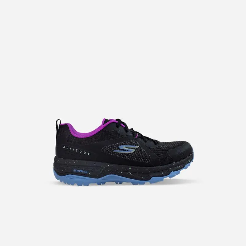 TENIS SKECHERS 128214 BKPR MUJER
