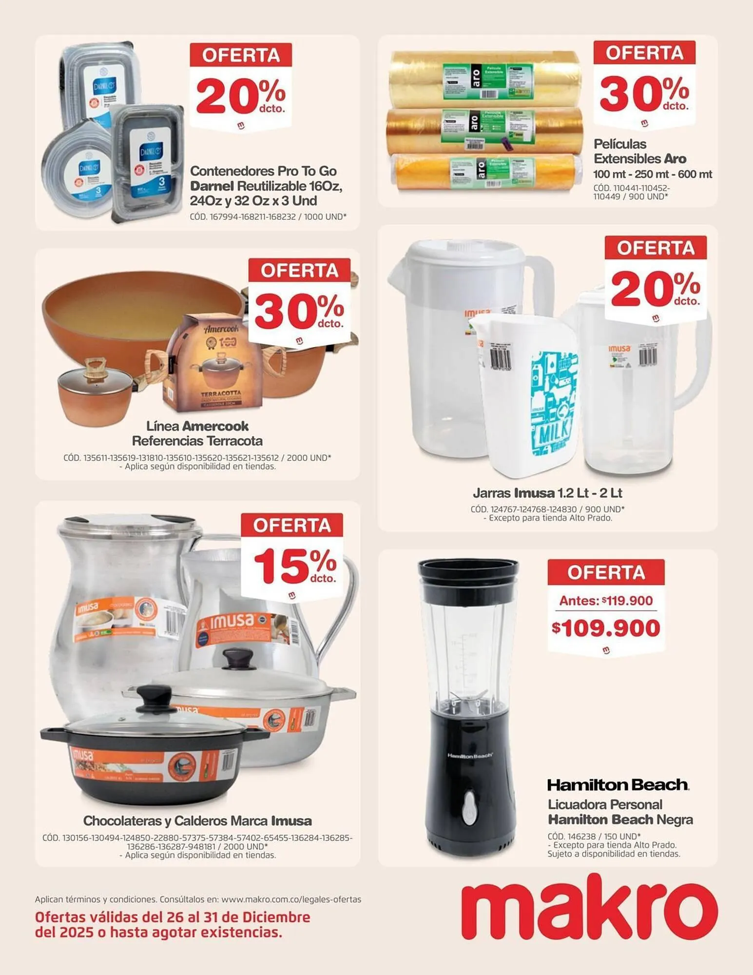 Catalogo de Catálogo Makro 26 de diciembre al 31 de diciembre 2025 - Pag 28