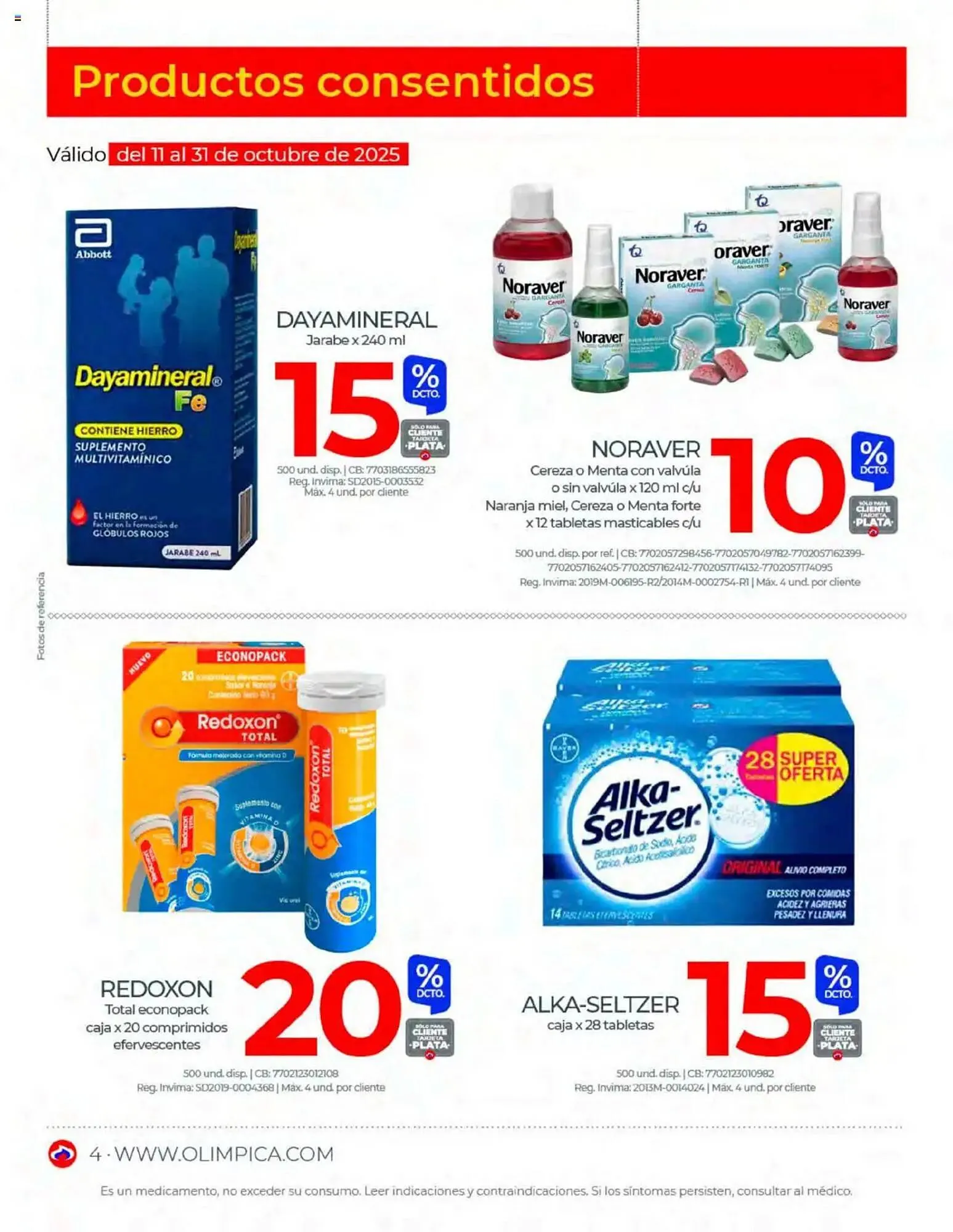 Catalogo de Catálogo Olímpica 1 de octubre al 1 de noviembre 2025 - Pag 4