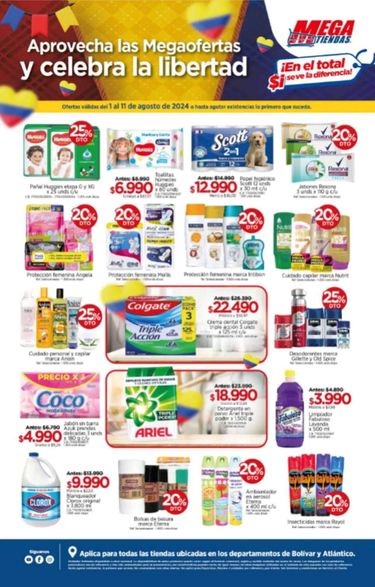 Catalogo de Catálogo MegaTiendas 8 de agosto al 11 de agosto 2024 - Pag 4