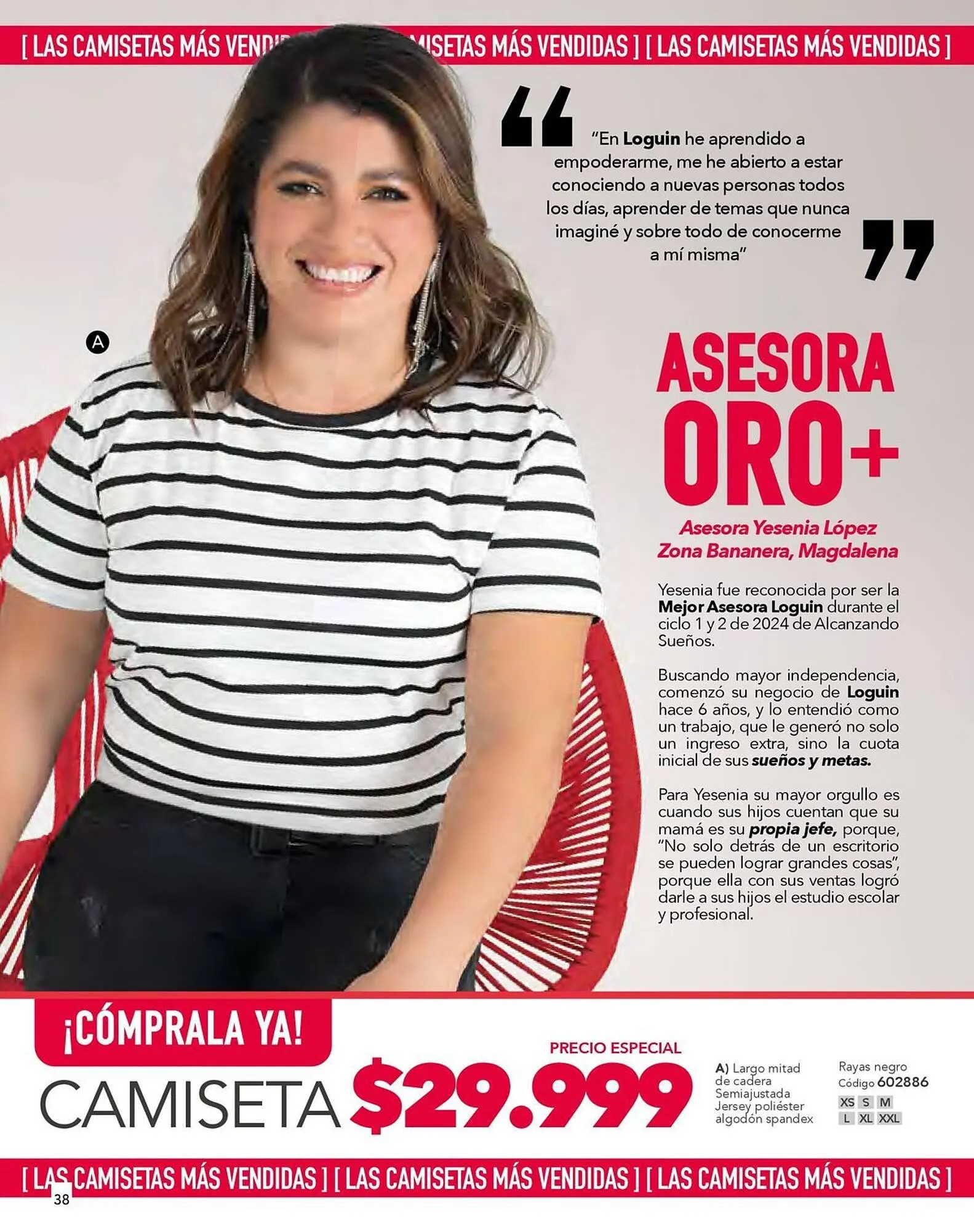 Catalogo de Catálogo Loguin 25 de marzo al 30 de abril 2025 - Pag 38