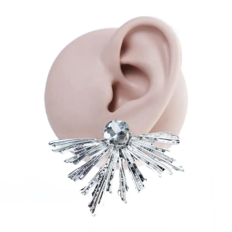 ARETE NIQ 18K PIEDRA