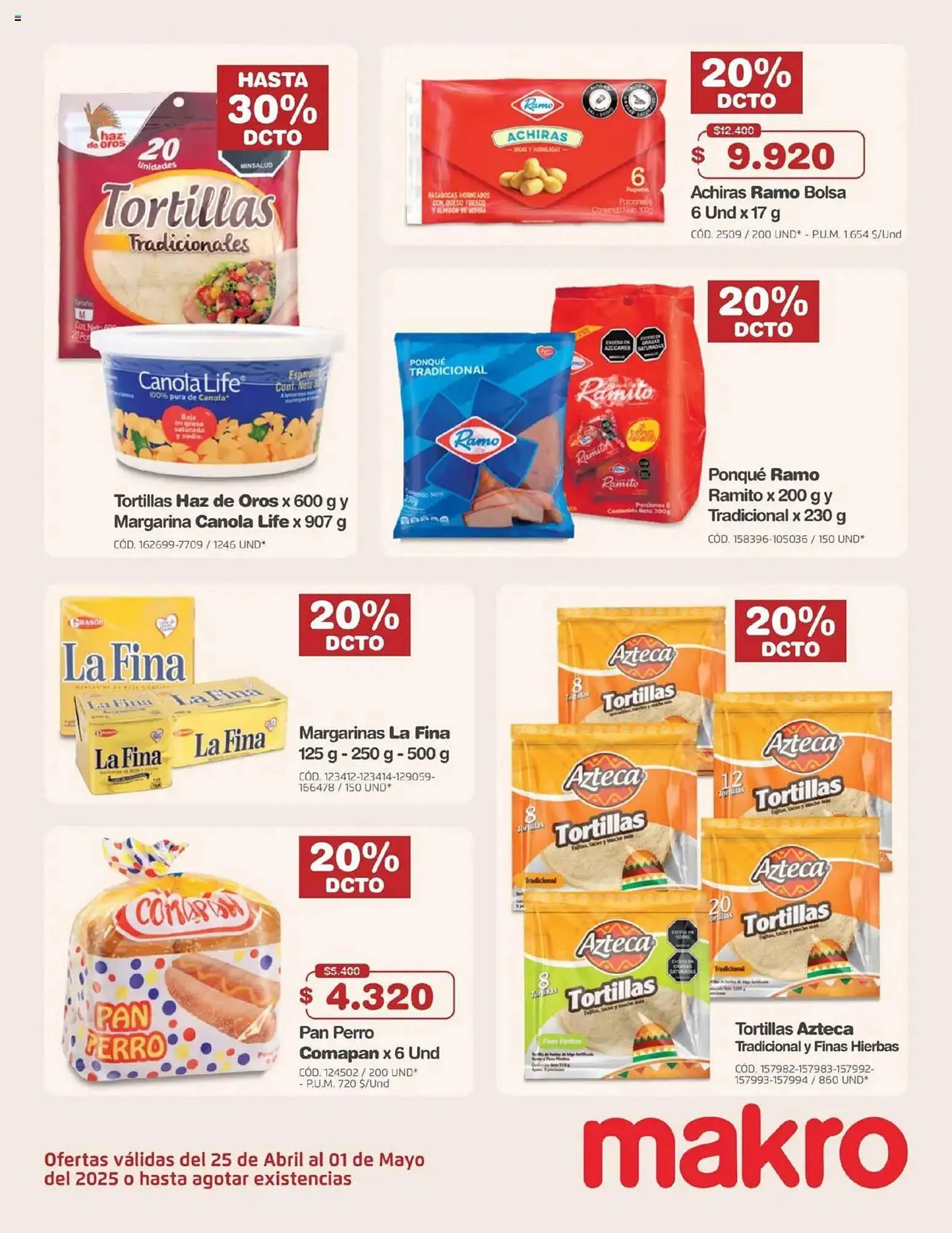 Catalogo de Catálogo Makro 25 de abril al 1 de mayo 2025 - Pag 18