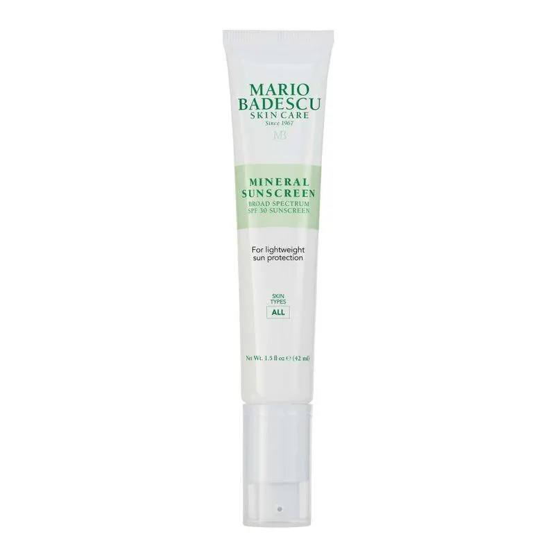 Protector Solar Mario Badescu Mineral Sunscreen SPF 30 42ml