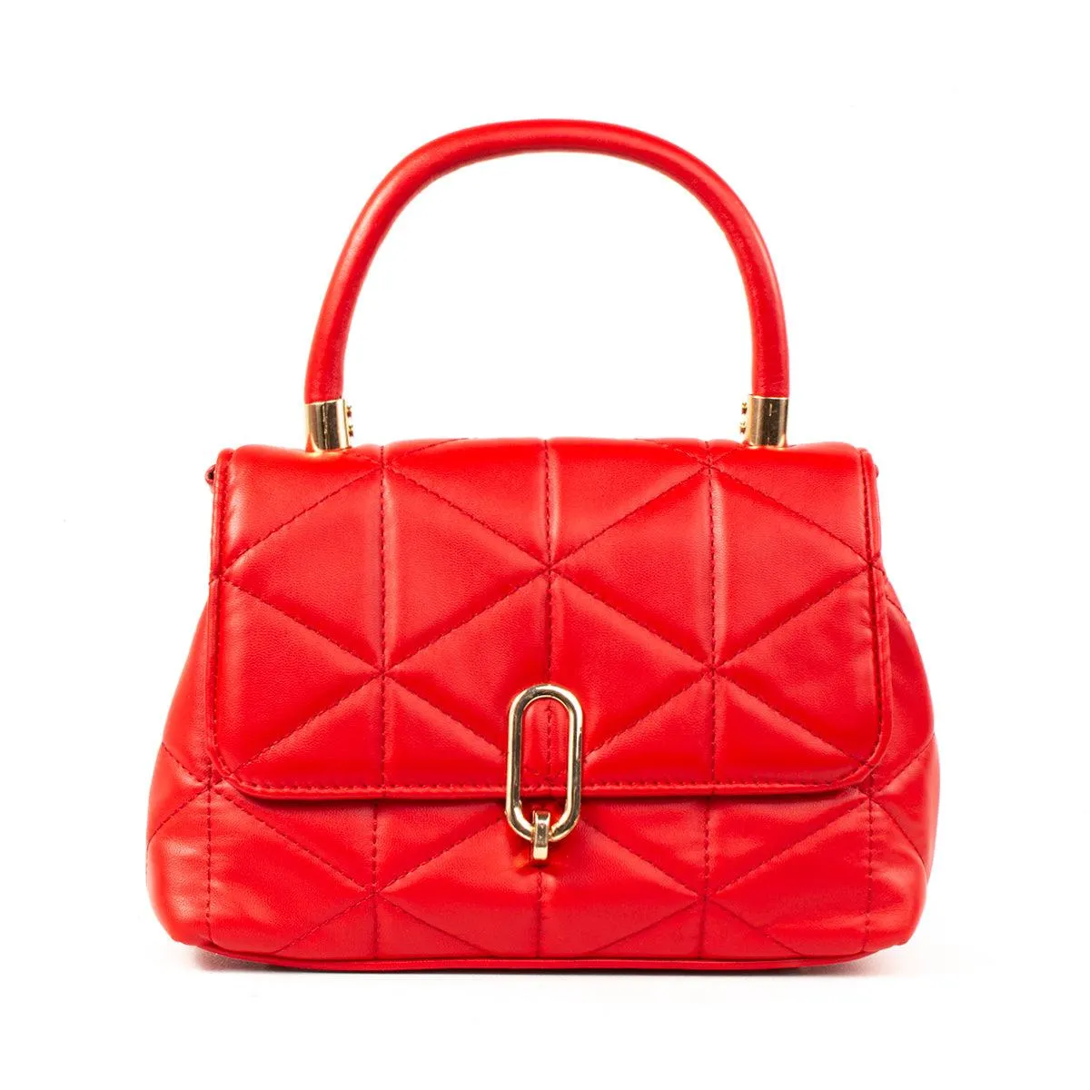 Bolso tipo bandolera color rojo, para dama