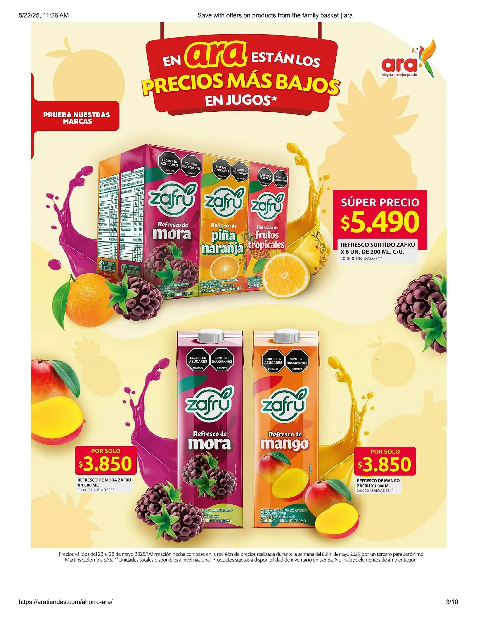 Catalogo de Catálogo Ara 22 de mayo al 29 de mayo 2025 - Pag 3