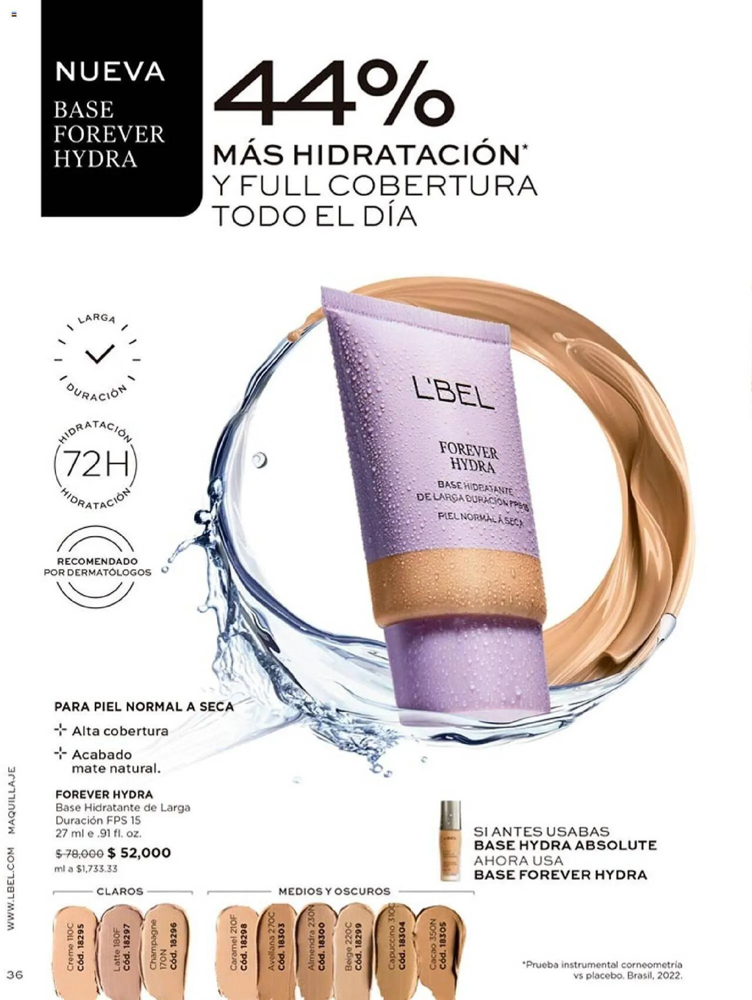 Catalogo de Catálogo L'bel 1 de agosto al 20 de agosto 2023 - Pag 36