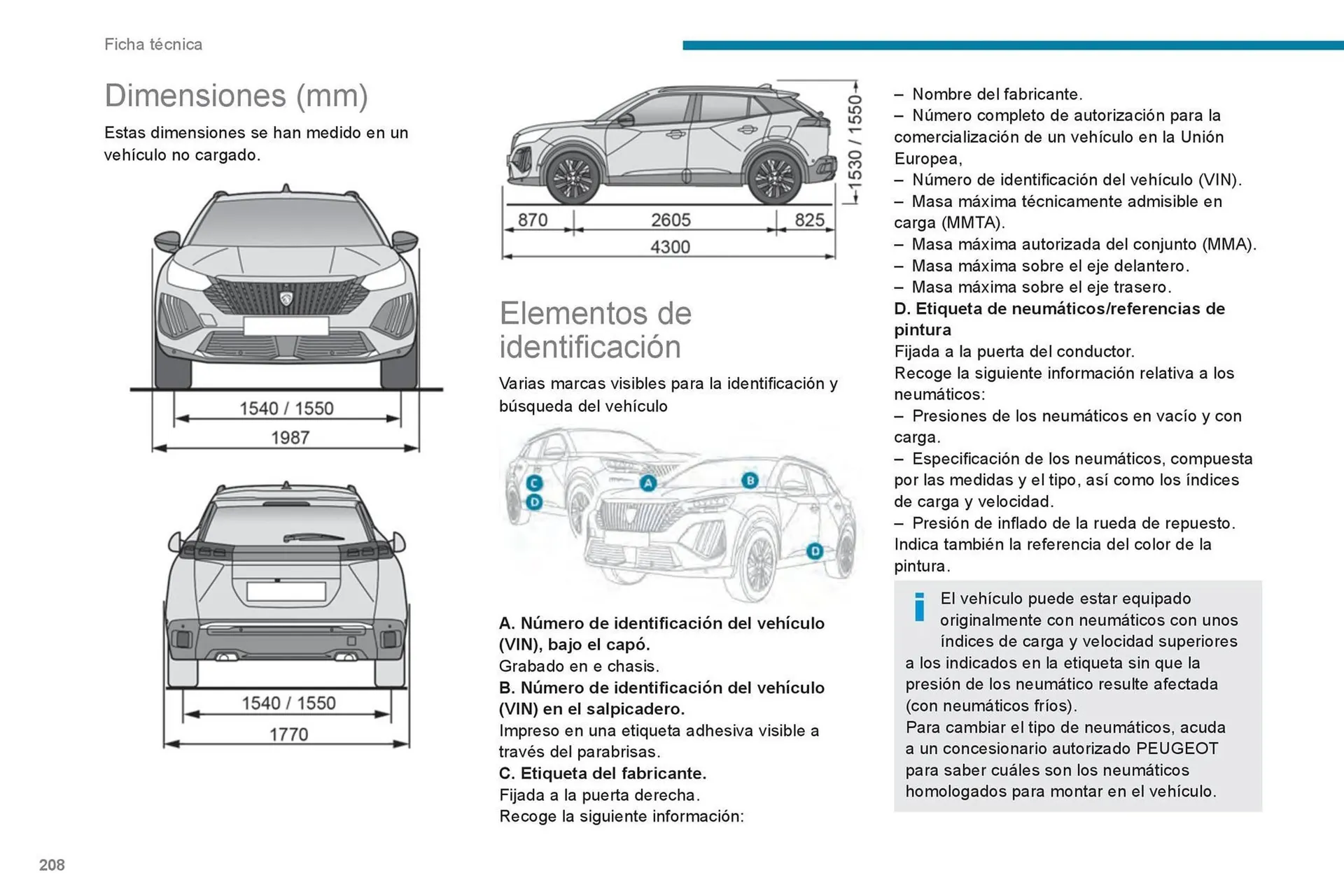 Catalogo de Catálogo Peugeot 24 de abril al 30 de abril 2025 - Pag 210