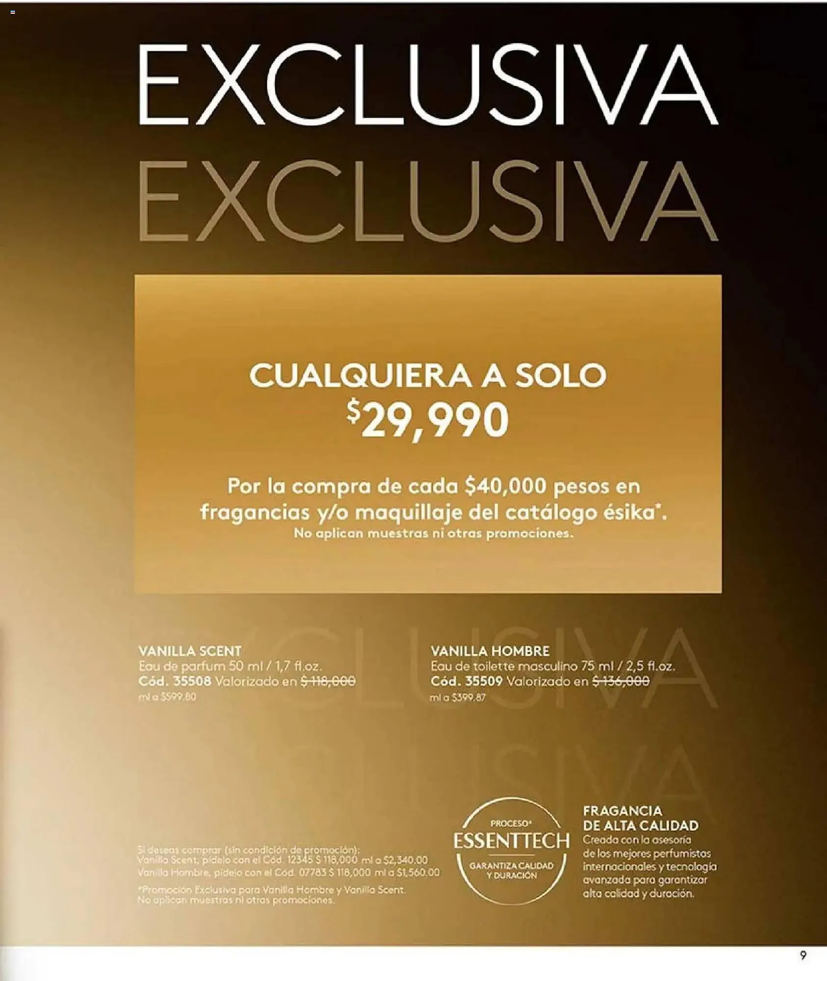 Catalogo de Catálogo Ésika 1 de enero al 31 de enero 2026 - Pag 9