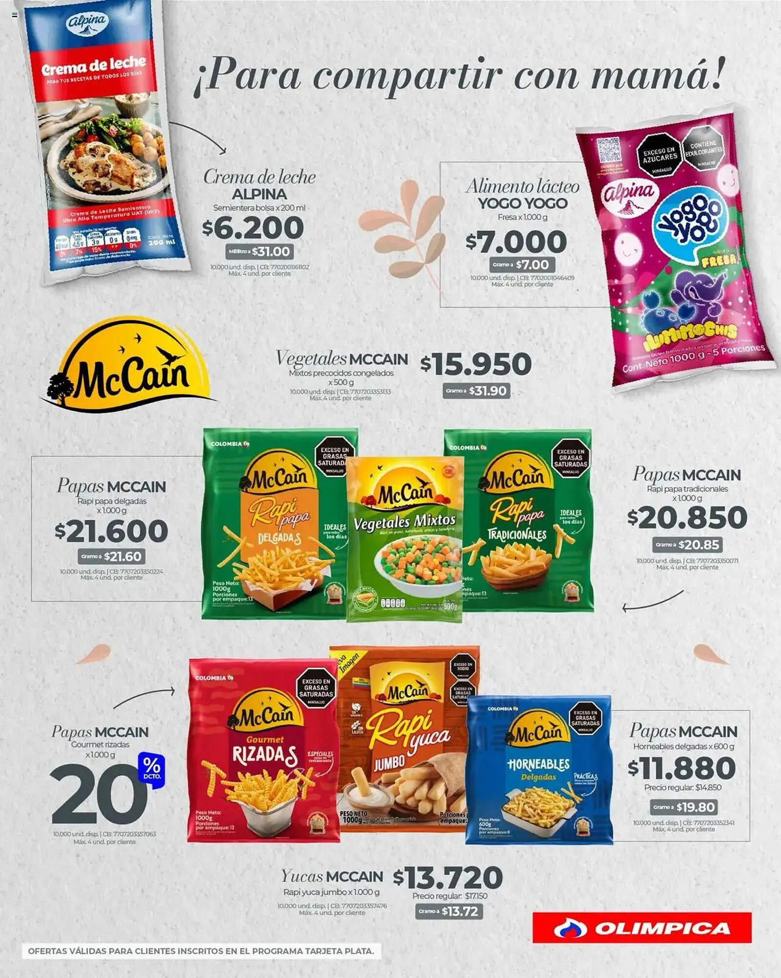 Catalogo de Catálogo Olímpica 1 de mayo al 2 de junio 2025 - Pag 106