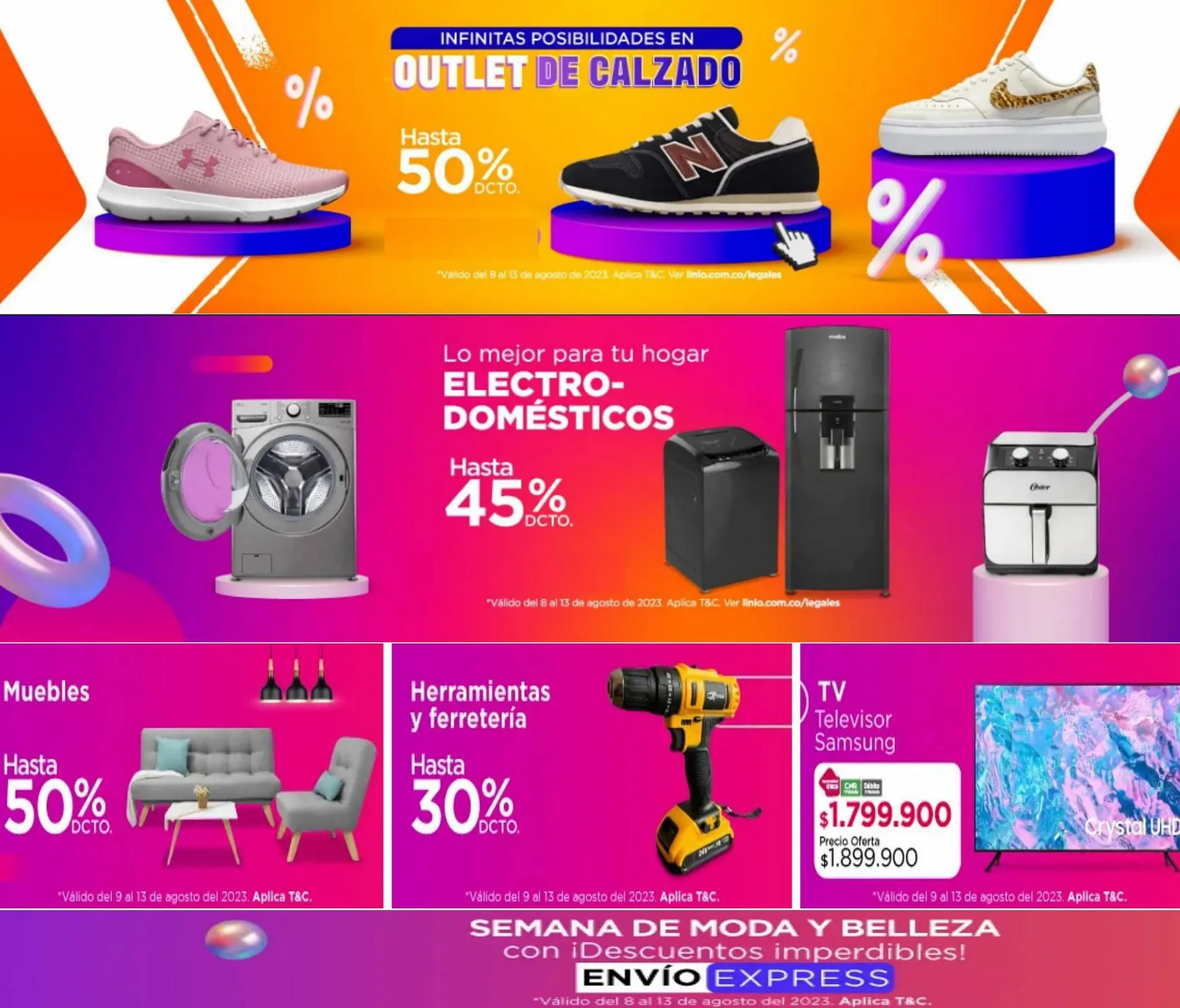 Catalogo de Catálogo Linio 10 de agosto al 15 de agosto 2023 - Pag 2