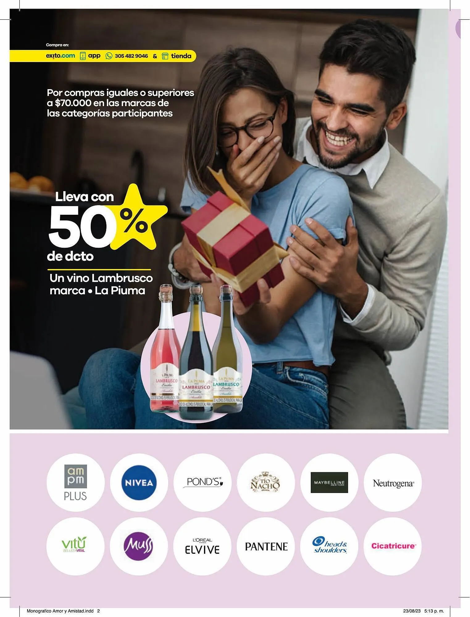 Catalogo de Catálogo Éxito 1 de septiembre al 19 de septiembre 2023 - Pag 2