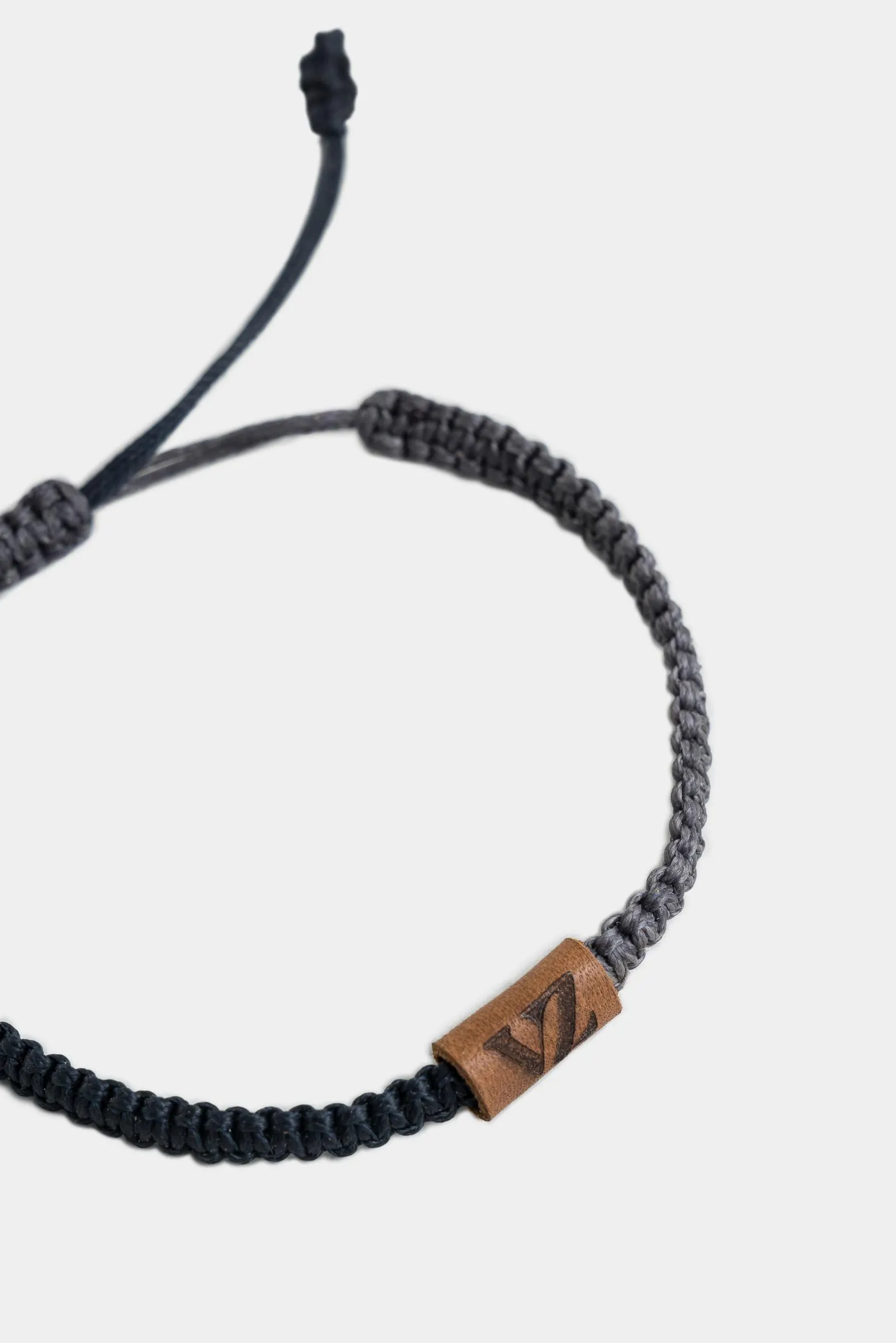 Manilla seatle en hilo encerado tejido para hombre aplique en cuero VZ