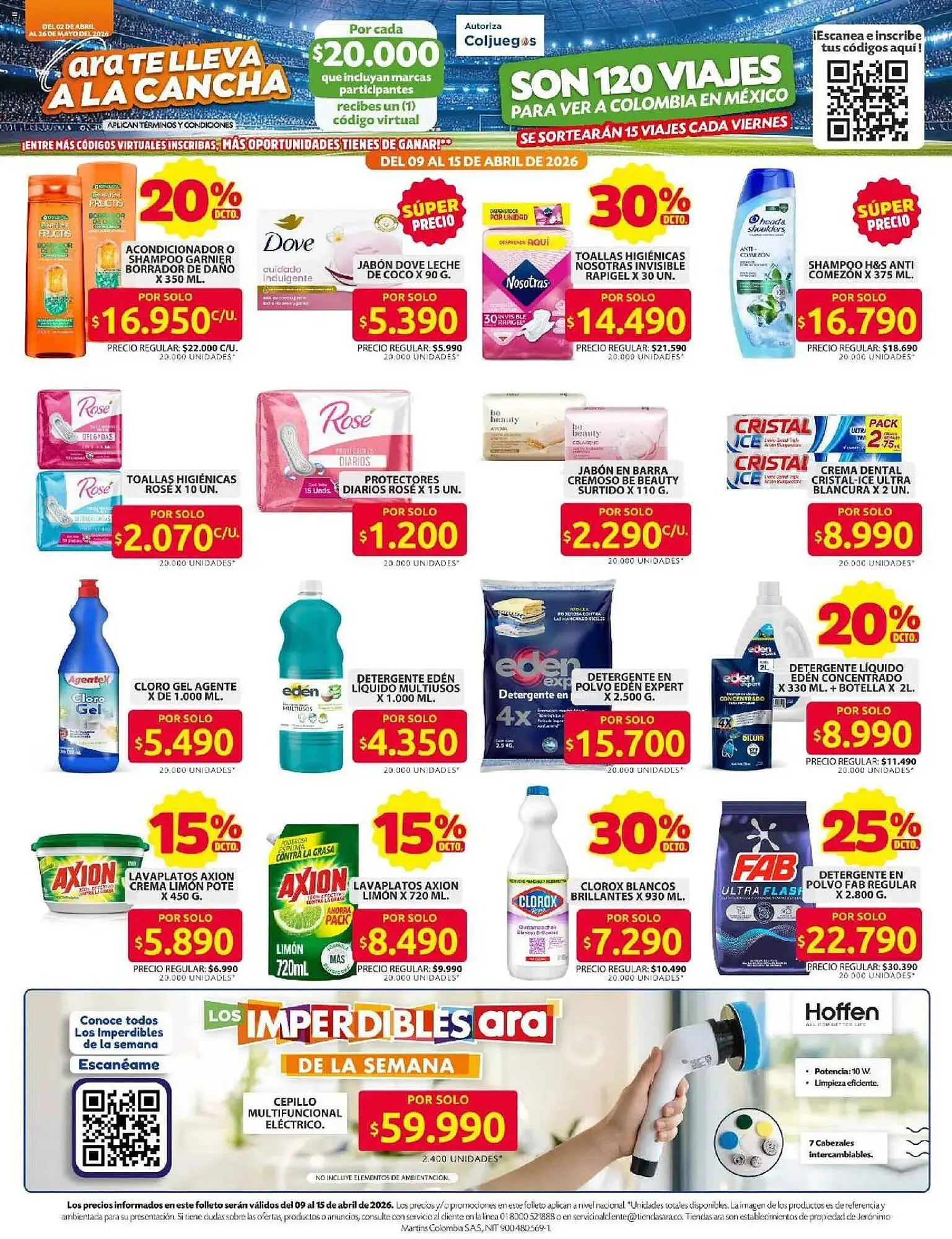 Catalogo de Catálogo Ara 9 de abril al 15 de abril 2026 - Pag 3