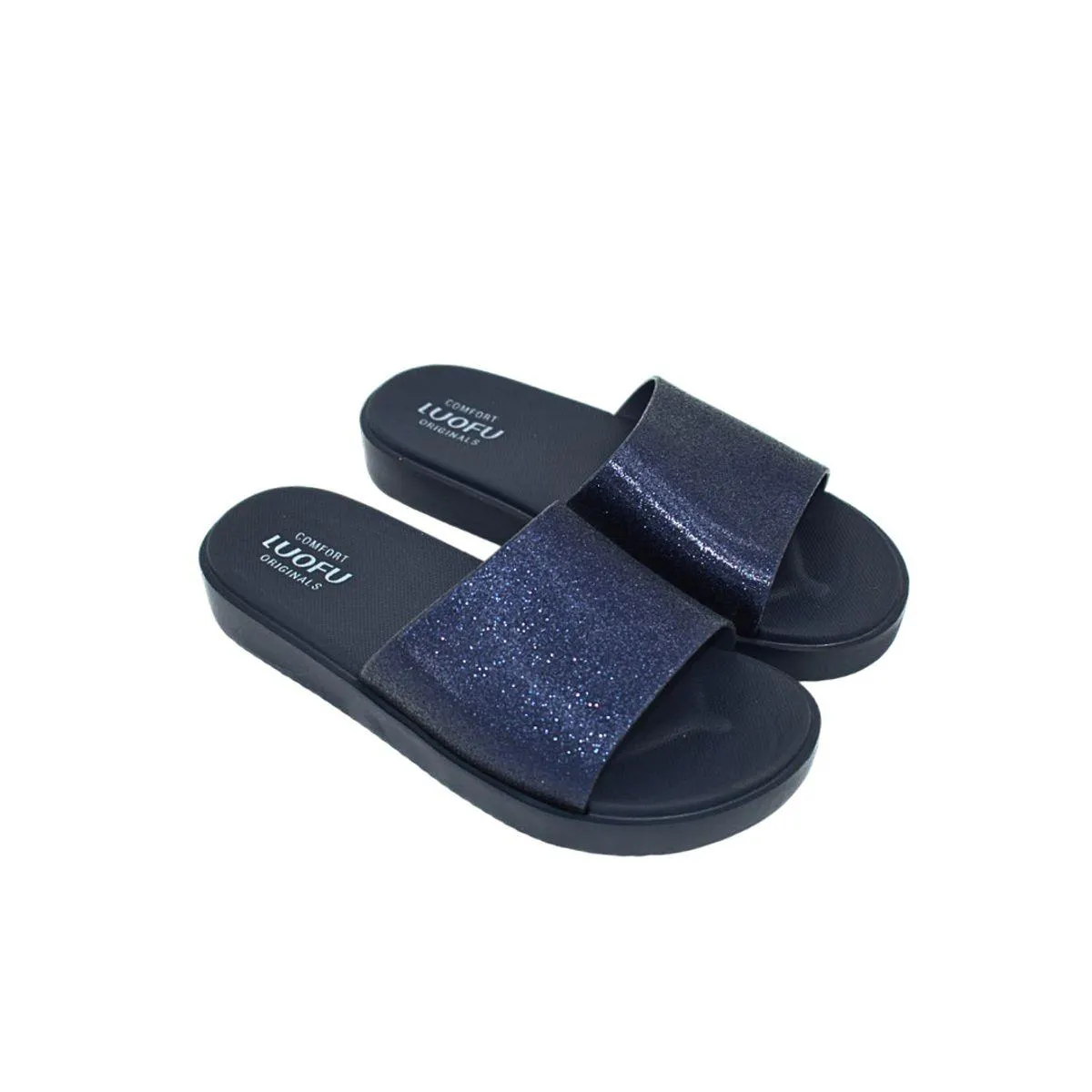 SANDALIAS AZUL LUOFU MUJER