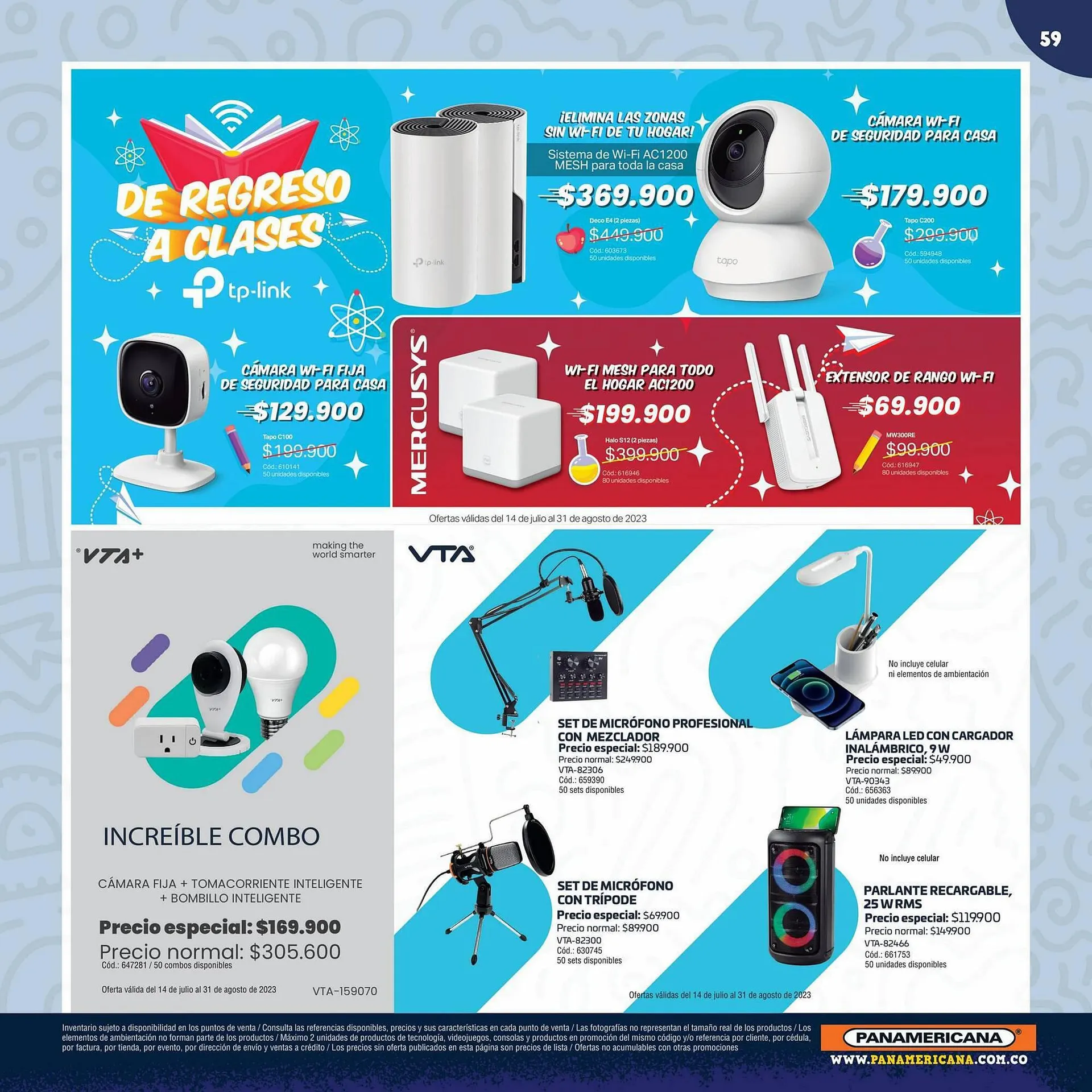 Catalogo de Catálogo Panamericana 2 de agosto al 31 de agosto 2023 - Pag 59