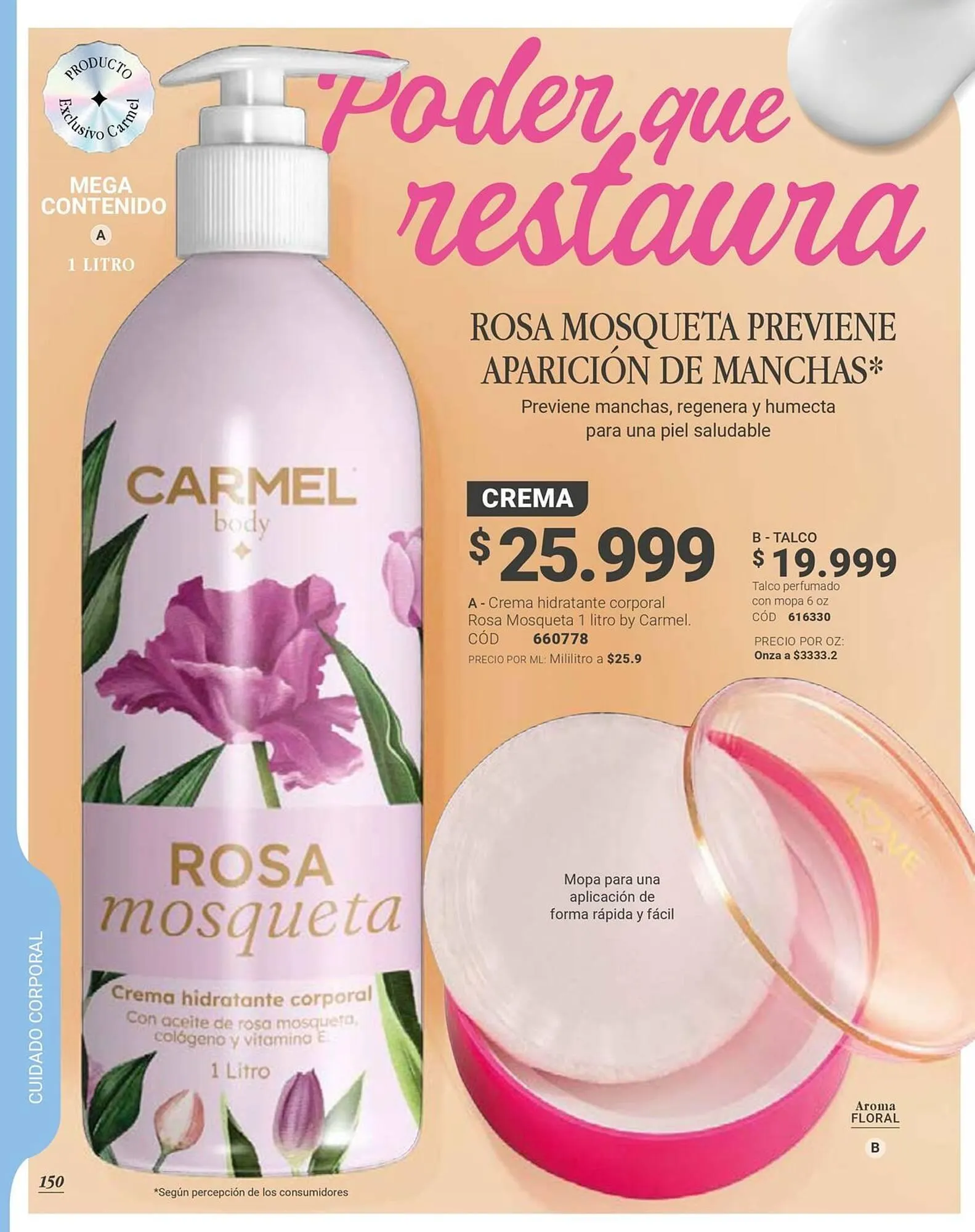 Catalogo de Catálogo Carmel 8 de agosto al 25 de agosto 2025 - Pag 152