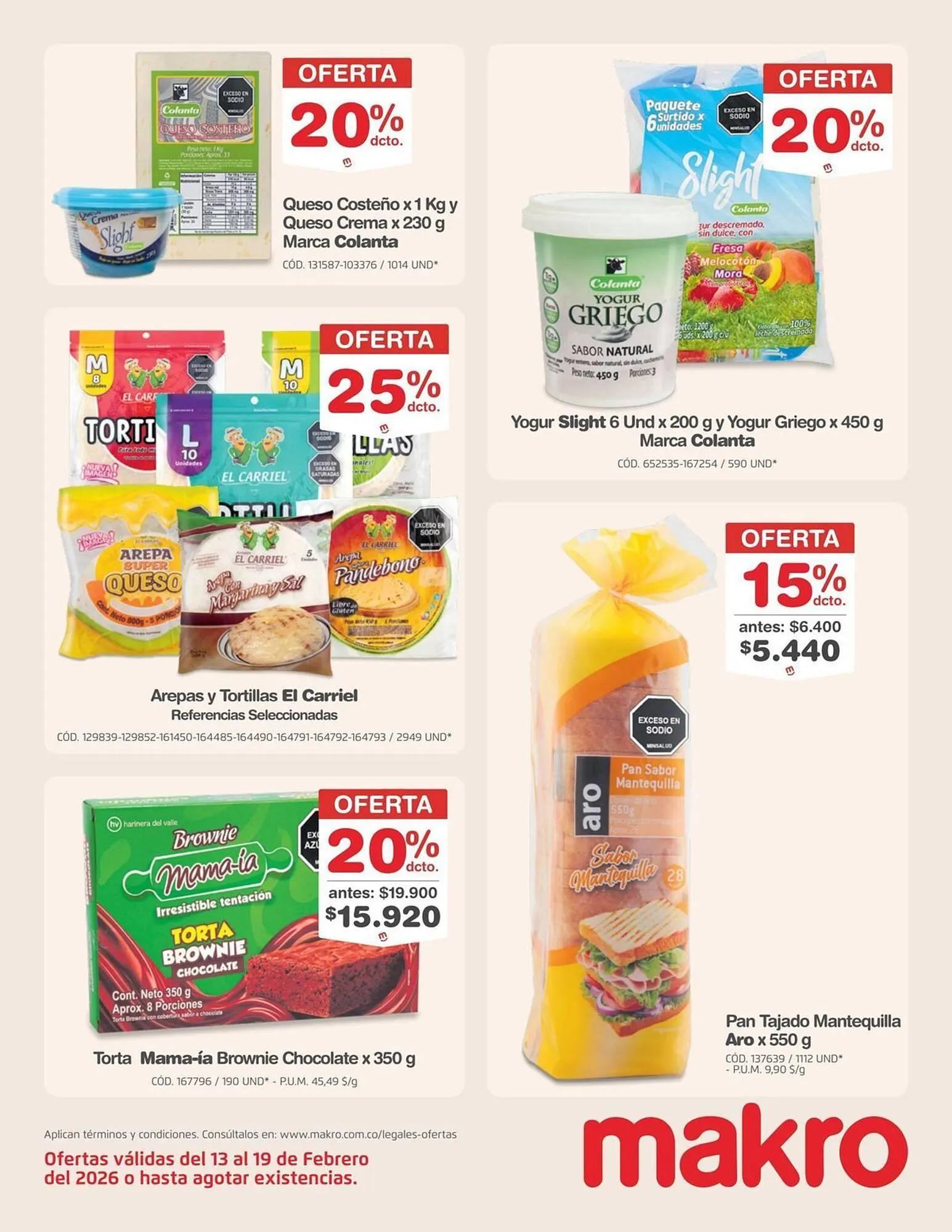 Catalogo de Catálogo Makro 13 de febrero al 19 de febrero 2026 - Pag 13