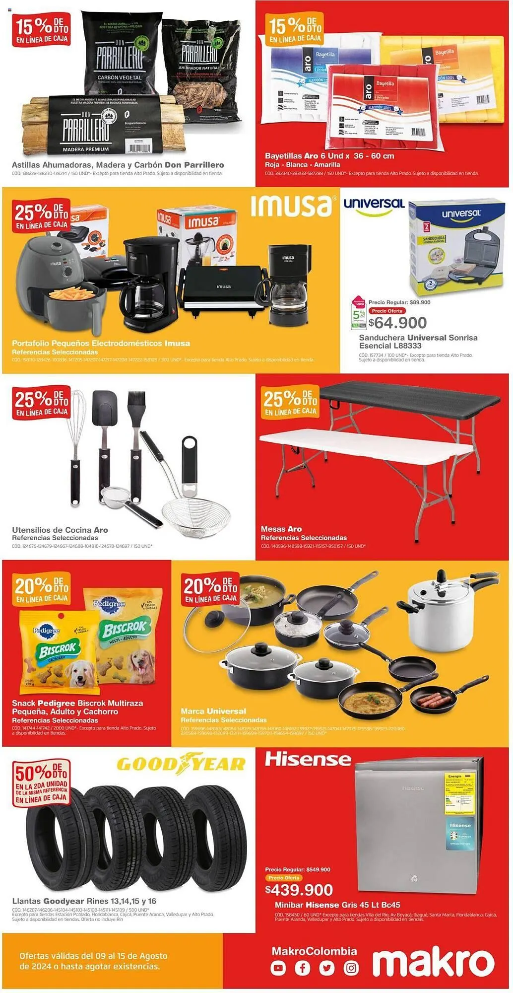 Catalogo de Catálogo Makro 9 de agosto al 15 de agosto 2024 - Pag 15