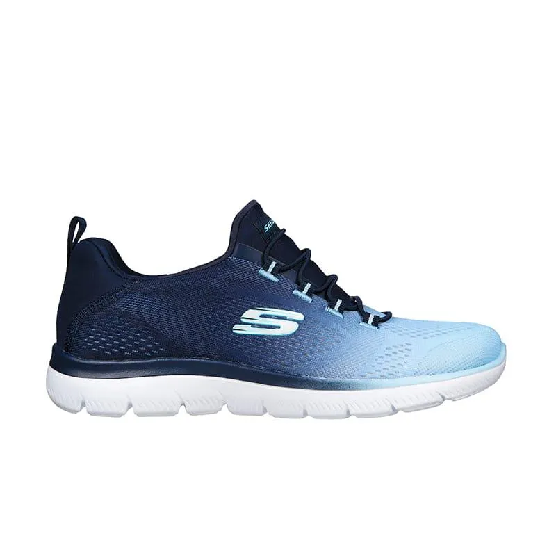 Zapatilla Skechers Casual Dama Summits Charmer Azul