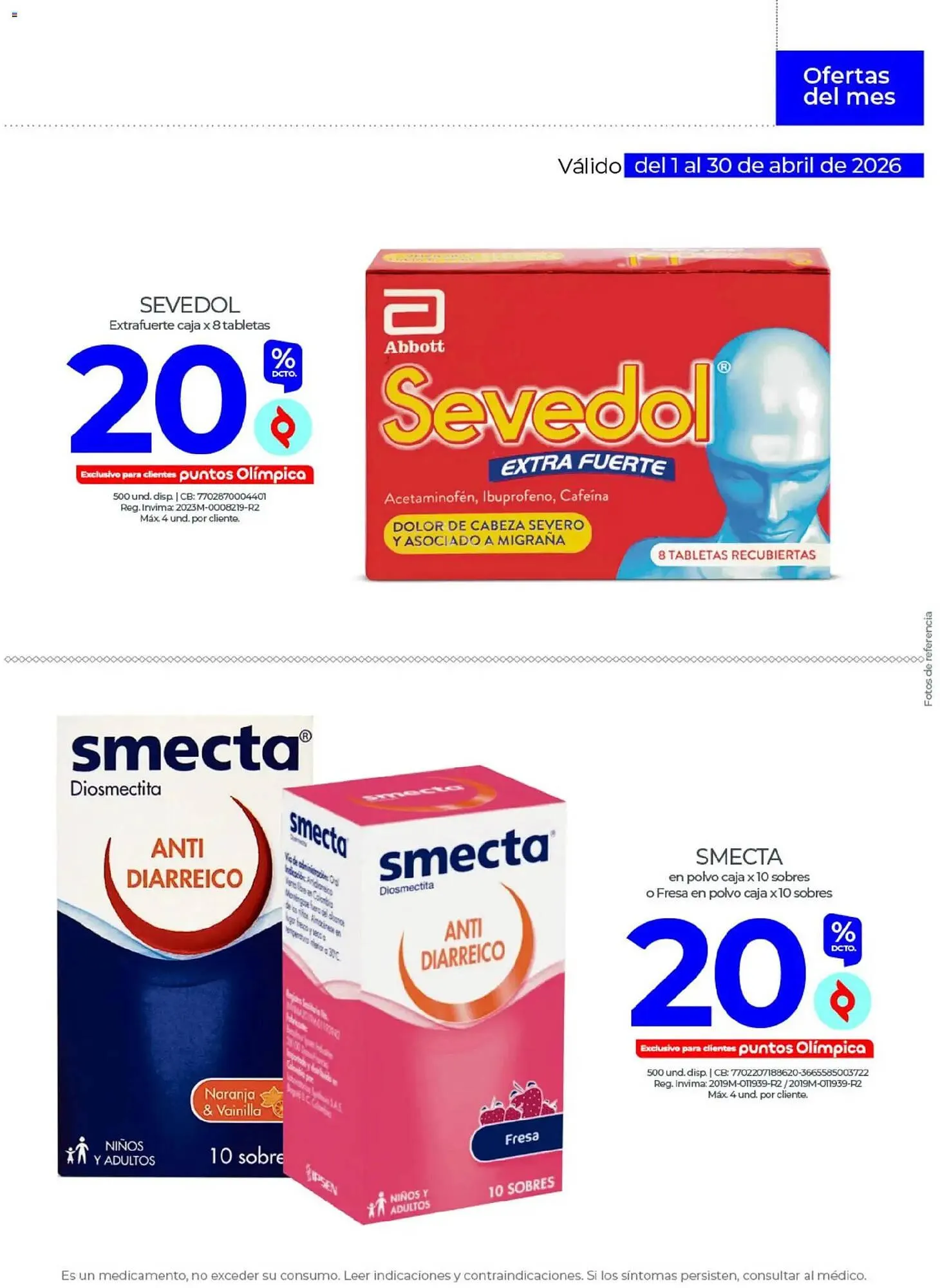 Catalogo de Catálogo Olímpica 1 de abril al 1 de mayo 2026 - Pag 7