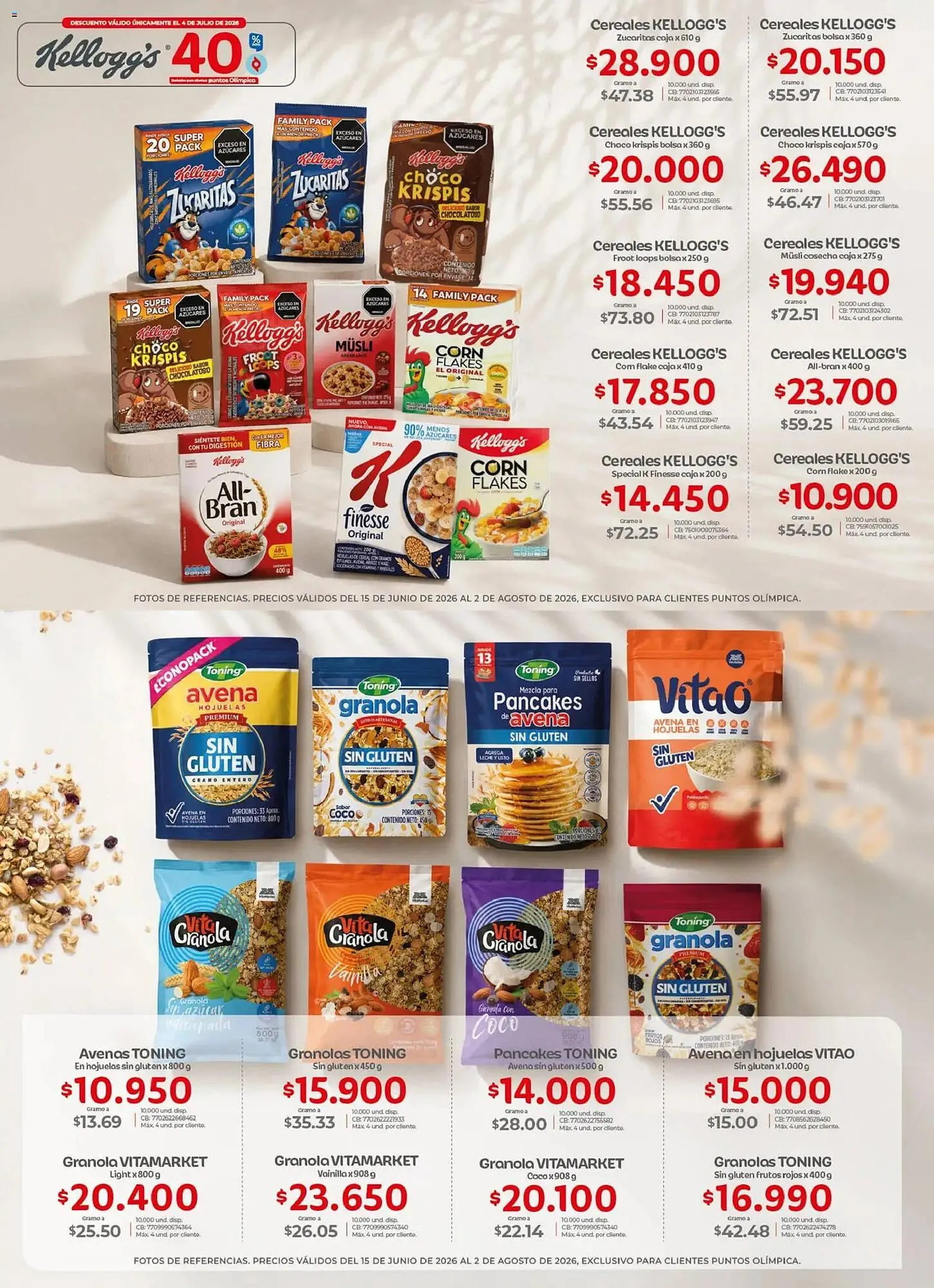 Catalogo de Catálogo Olímpica 18 de junio al 2 de agosto 2026 - Pag 12