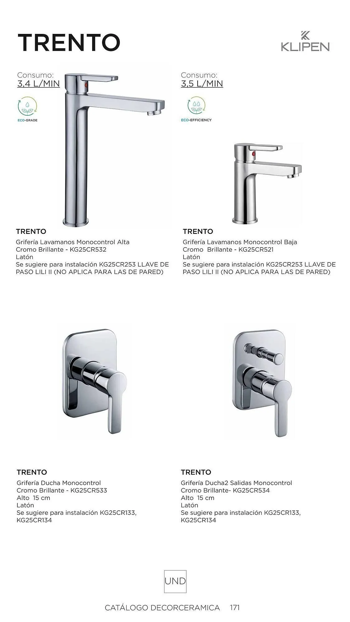 Catalogo de Catálogo Decorceramica 6 de noviembre al 6 de mayo 2025 - Pag 171