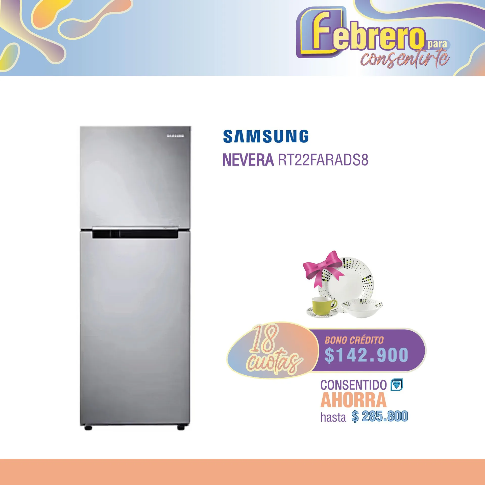 NEVERA SAMSUNG RT-22FARADS8